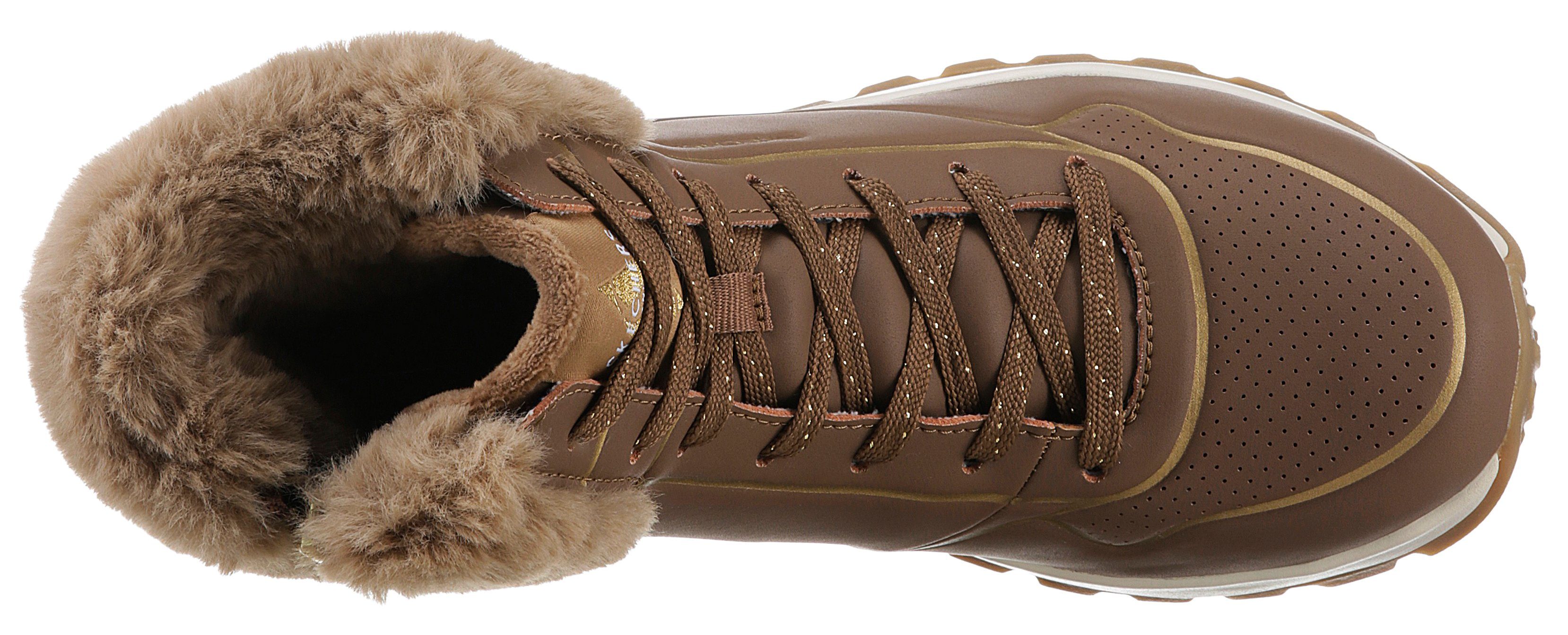 Skechers Sneakers met sleehak UNO Rugged Sneakers, wedge sneakers, winterlaarzen met hoogwaardige demping