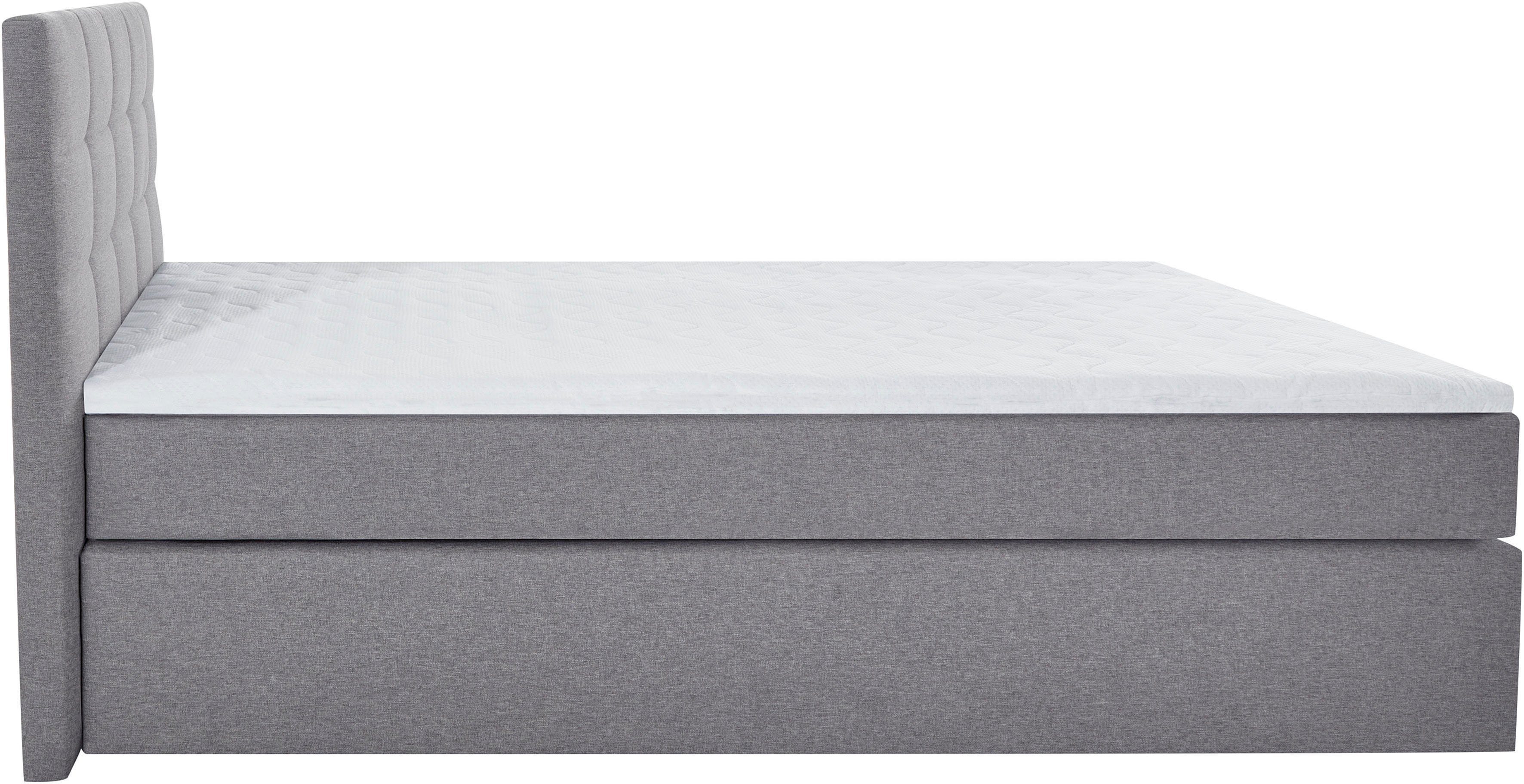 INOSIGN Boxspring OVALO optioneel met bedbox, verkrijgbaar in h2, h3 & h4
