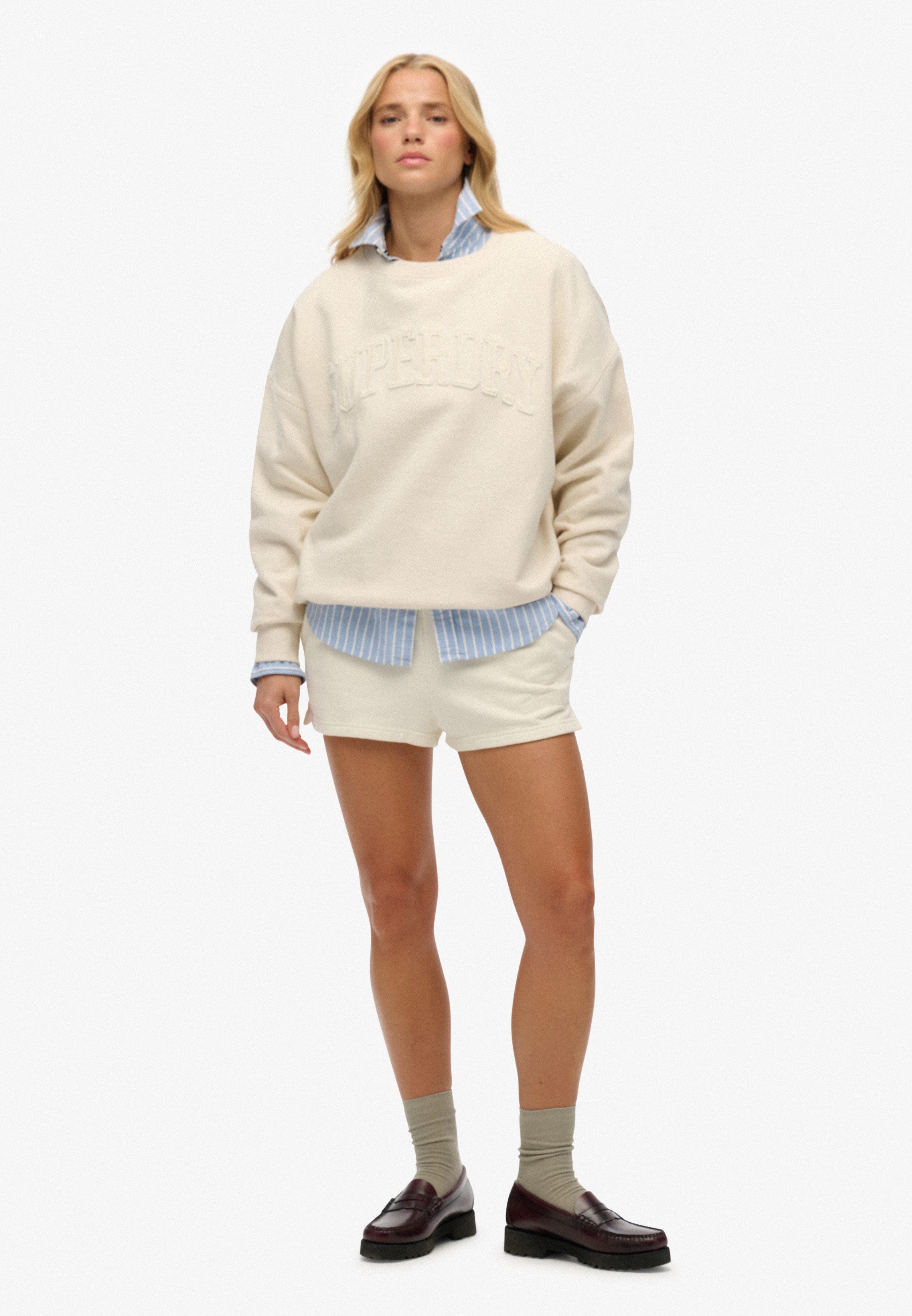 Superdry Sweatshirt ATHLETIC TONAL APPLIQUE CREW