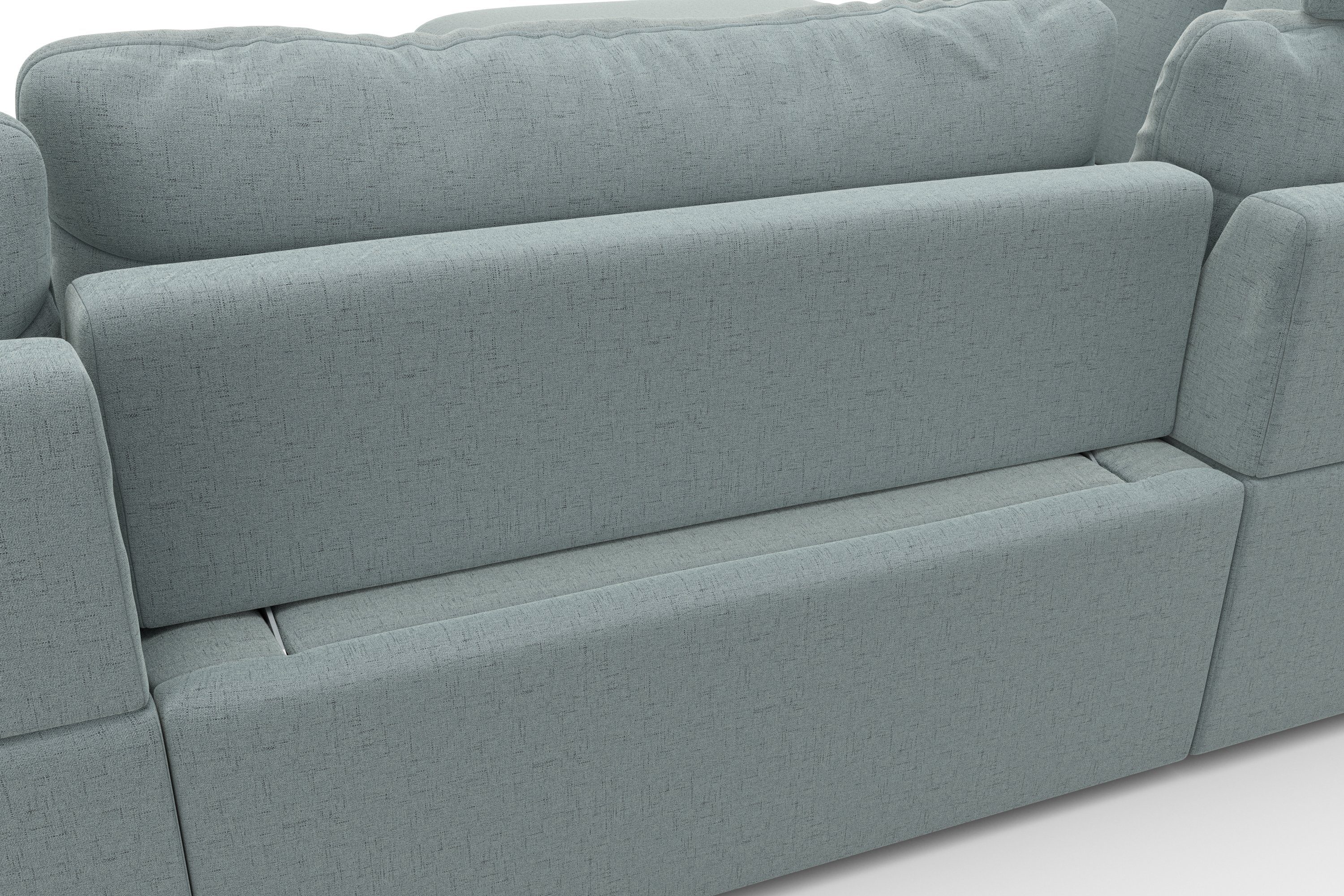 sit&more Hoekbank Cadabra L-vorm Breedte 356 cm, met zitdiepteverstelling