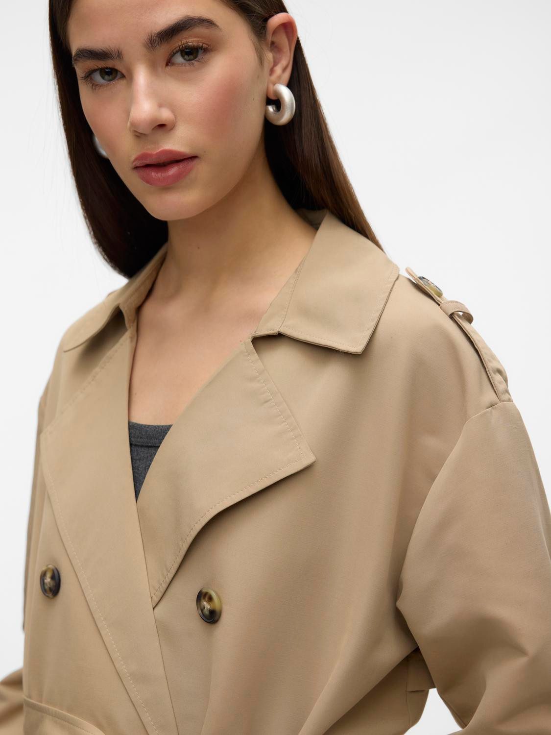 Vero Moda Trenchcoat VMCHLOE LONG TRENCHCOAT GA NOOS