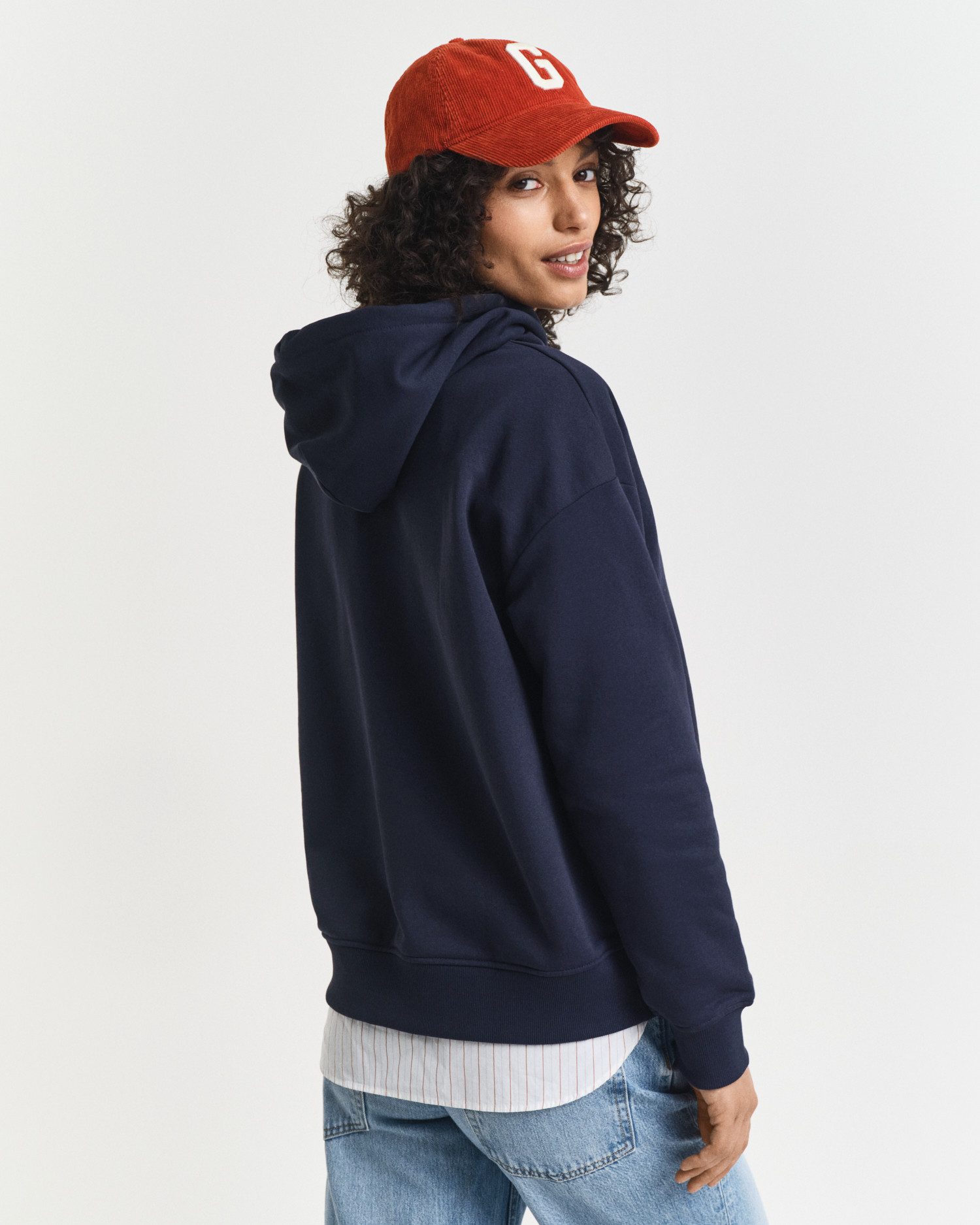 Gant Hoodie SHIELD HOODIE Grafische GANT-borduursel op de borst