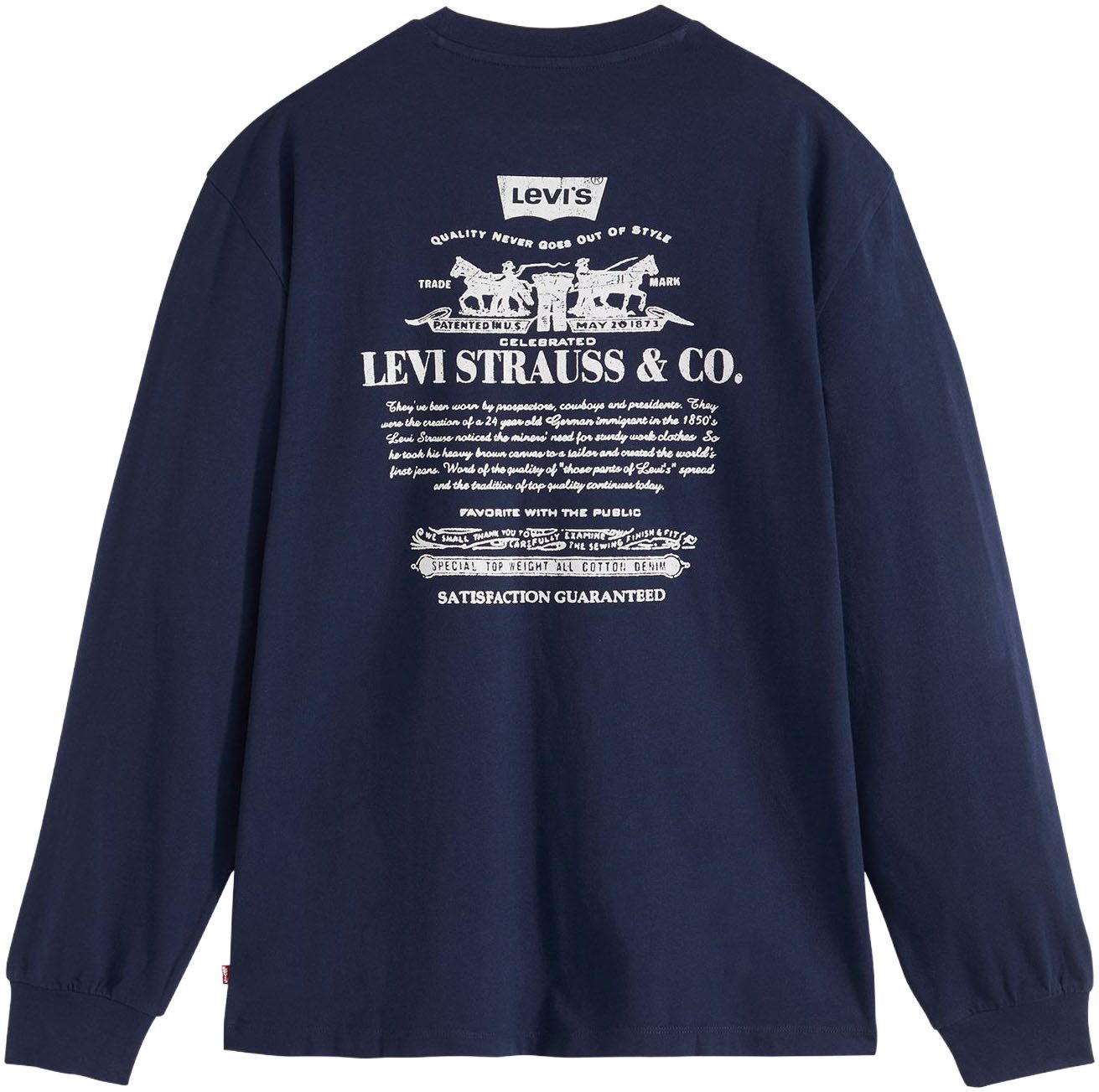 Levi's® Shirt met lange mouwen LS GRAPHIC AUTHENTIC TEE