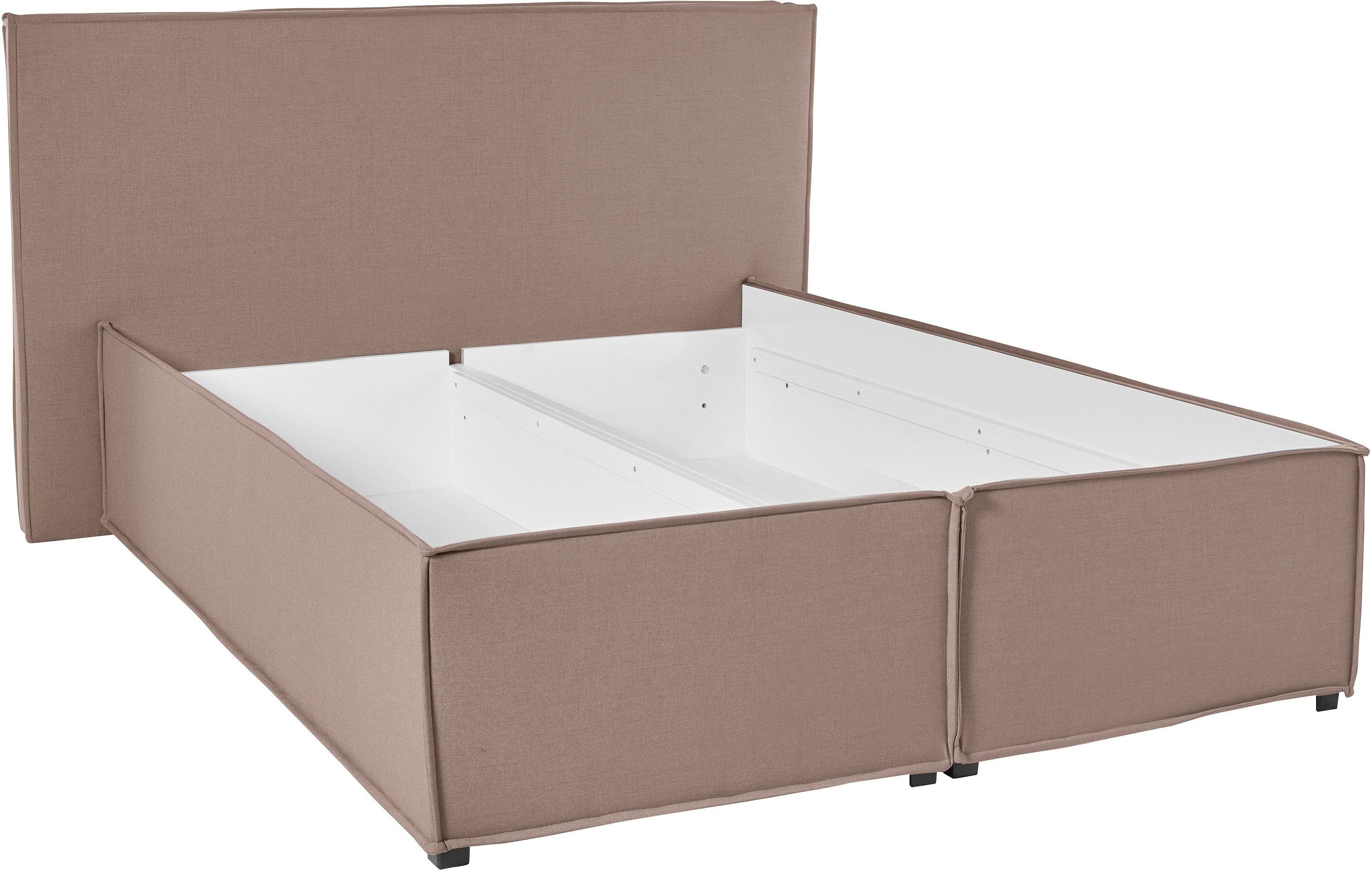 LeGer Home by Lena Gercke Gestoffeerd bed Isaline naar keuze zonder matras of met 3 matrassoorten, hoofdbordhoogte 107 cm