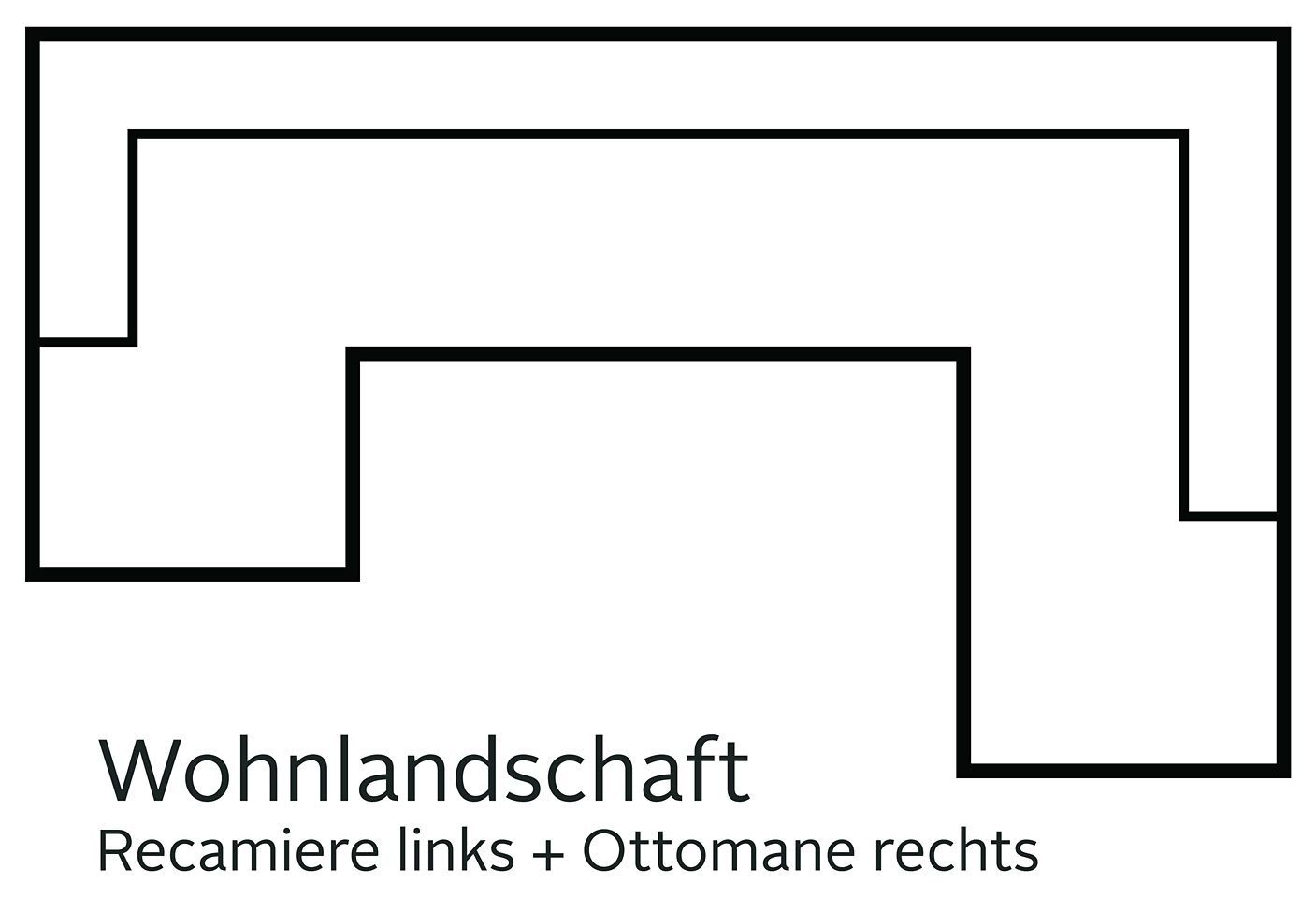 INOSIGN Zithoek Bono U-vorm optioneel met slaapfunctie