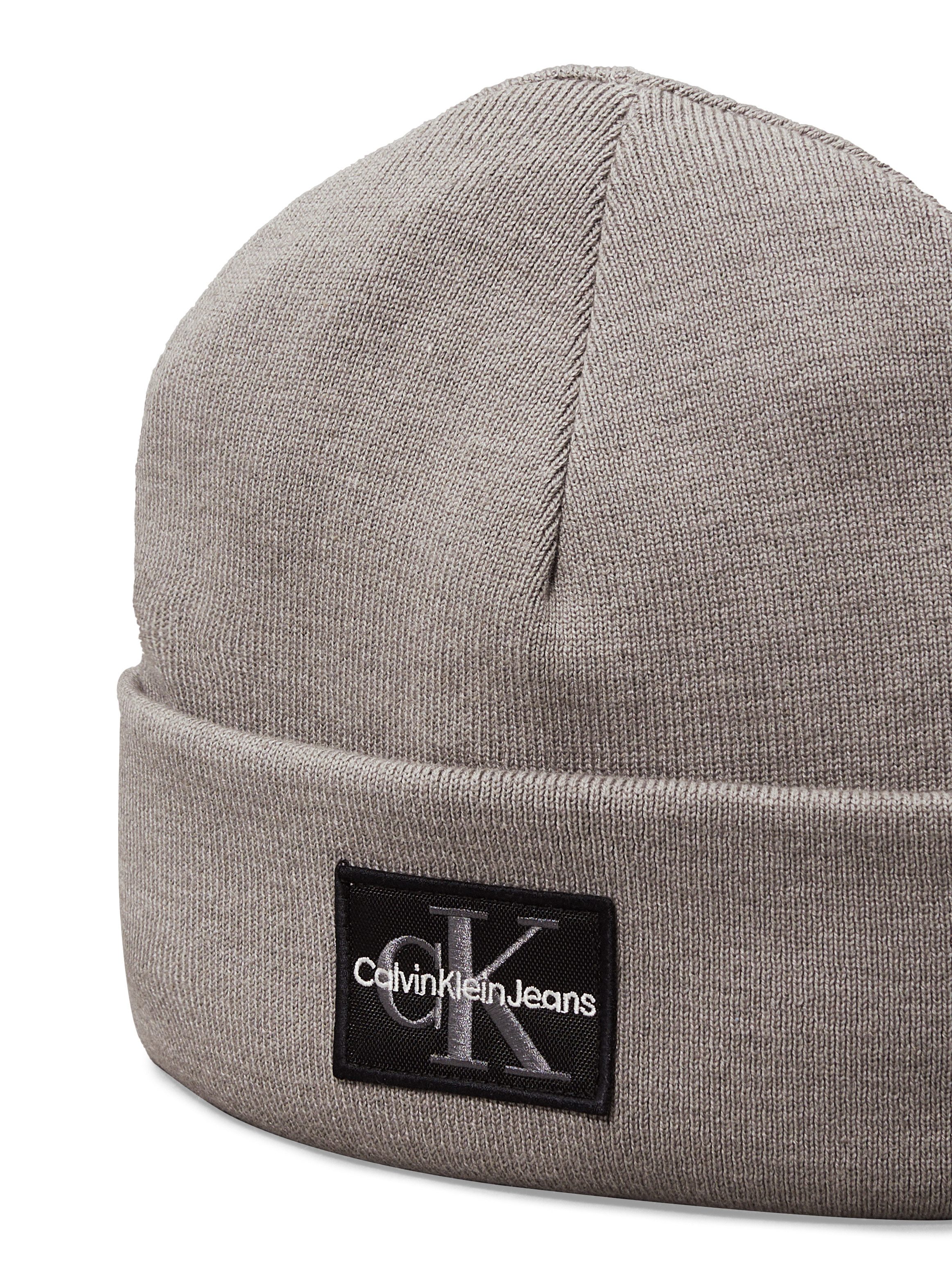 Calvin Klein Beanie MONO LOGO PATCH BEANIE WARM