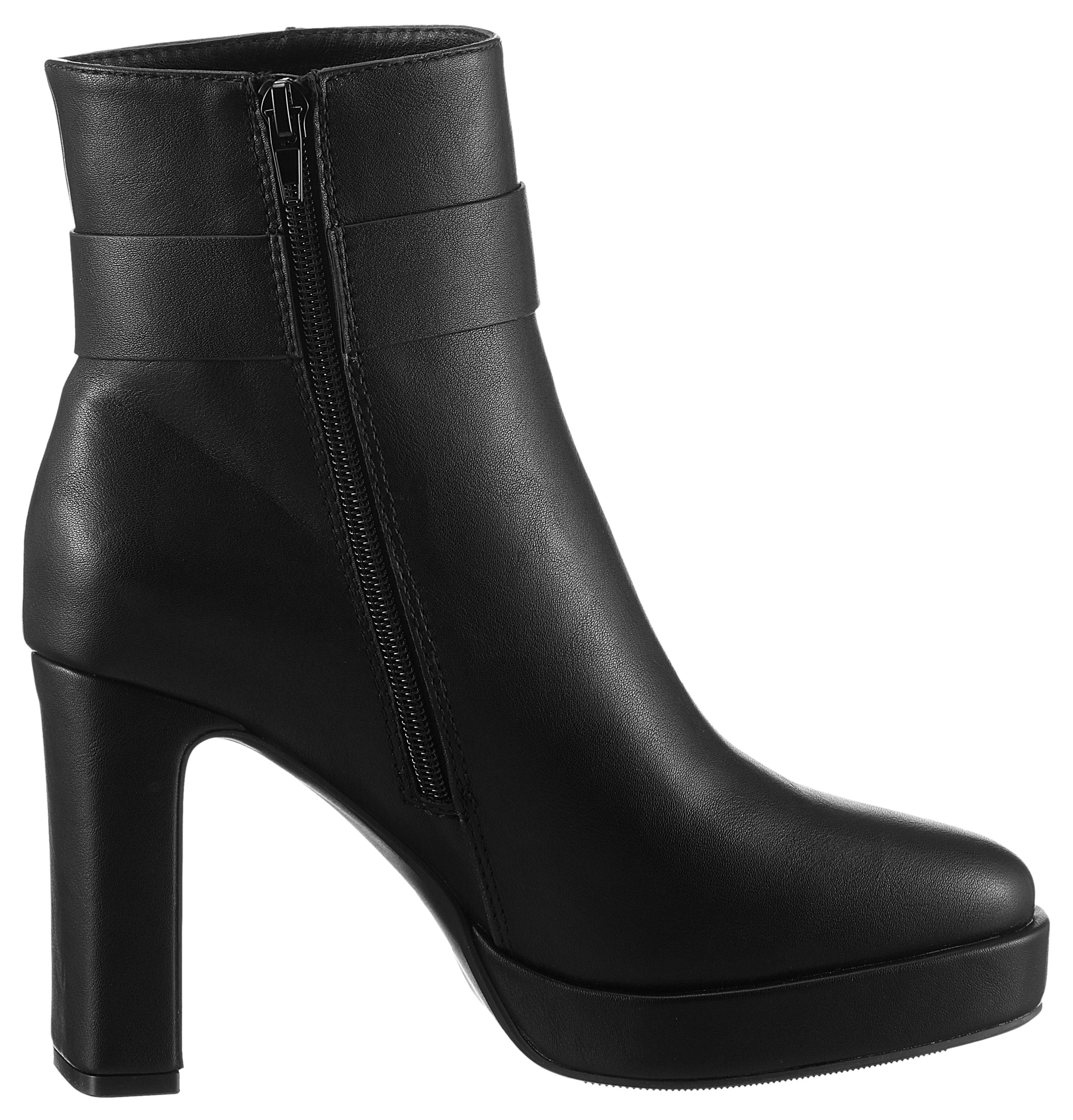 Aniston SHOES Laarsjes avond enkellaars met plateau - nieuwe collectie