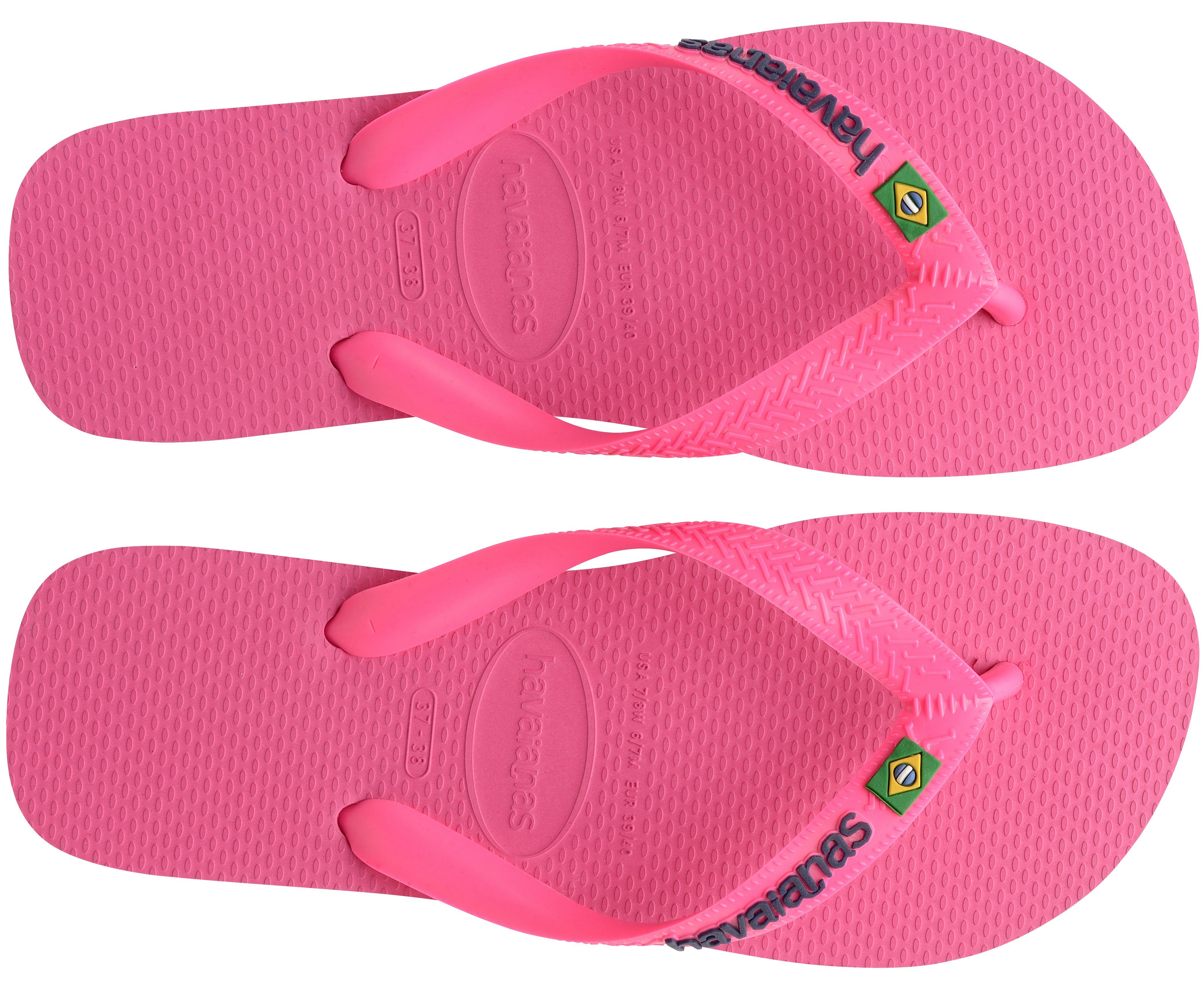 Havaianas Teenslippers BRASIL LOGO NEON , zomerschoen, slippers, poolslides met braziliaans detail