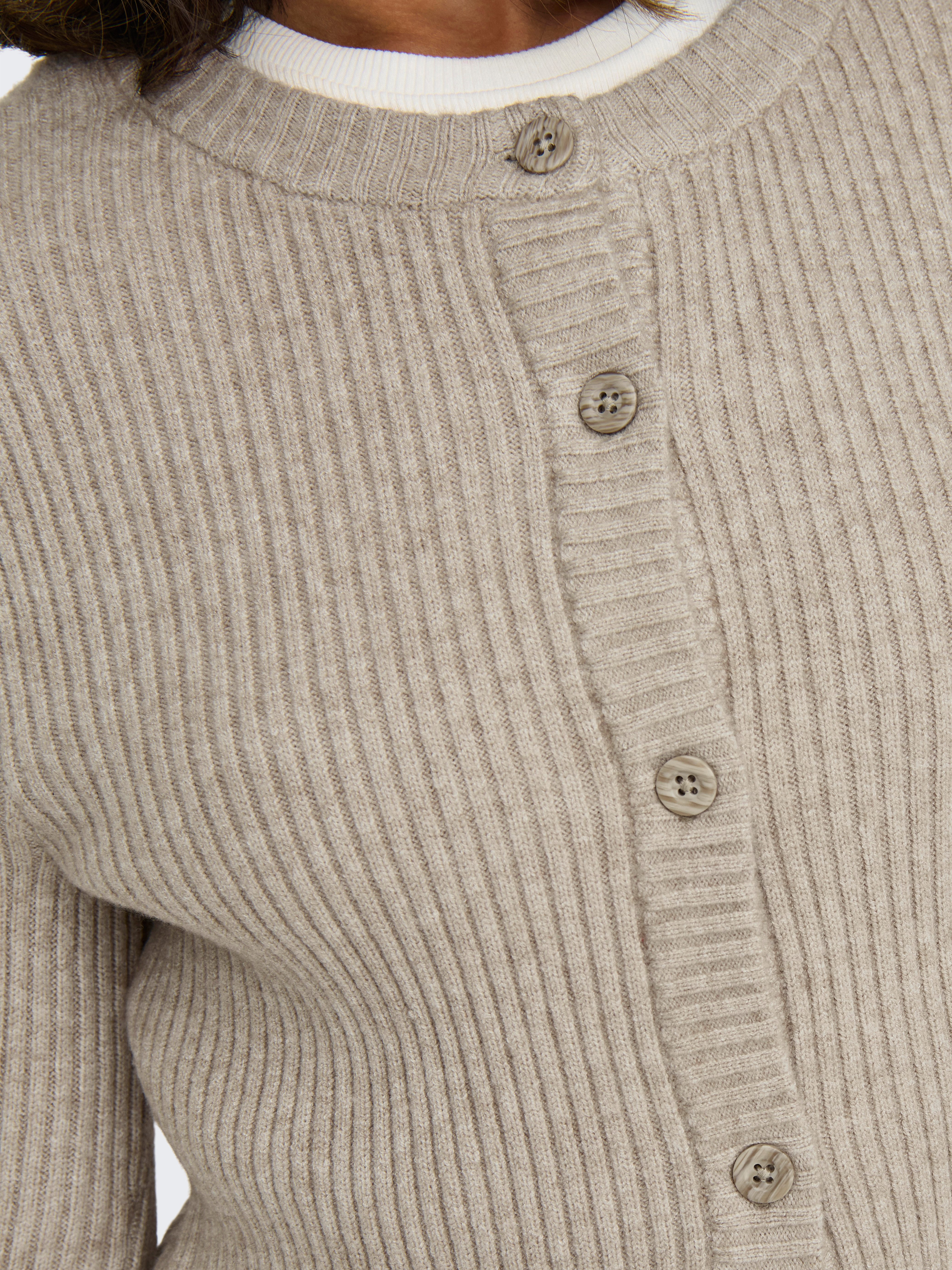 Only Vest ONLKATIA LS BUTTON CARDIGAN NCA KNT