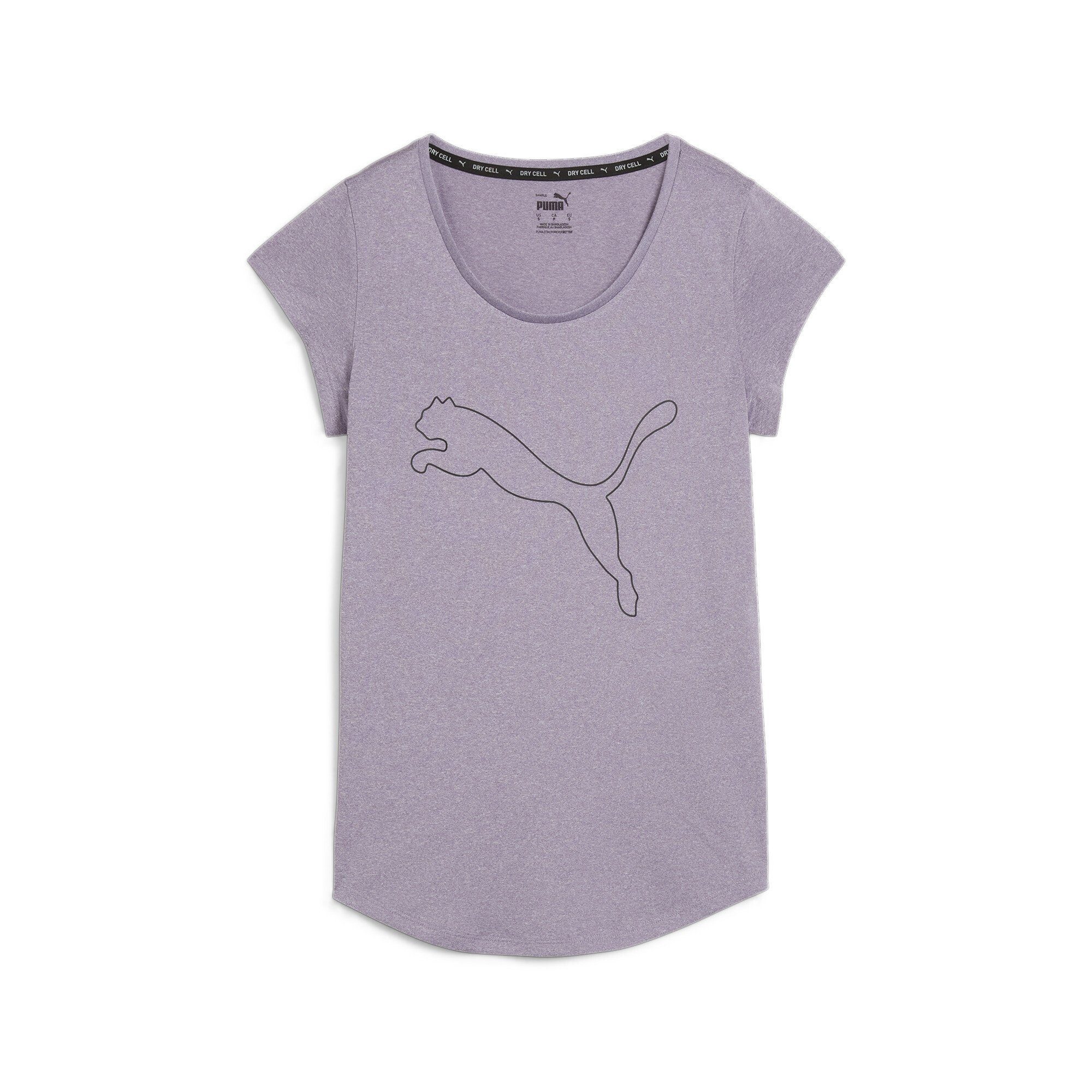 PUMA Trainingsshirt PERFORMANCE HEATHER CAT TEE W