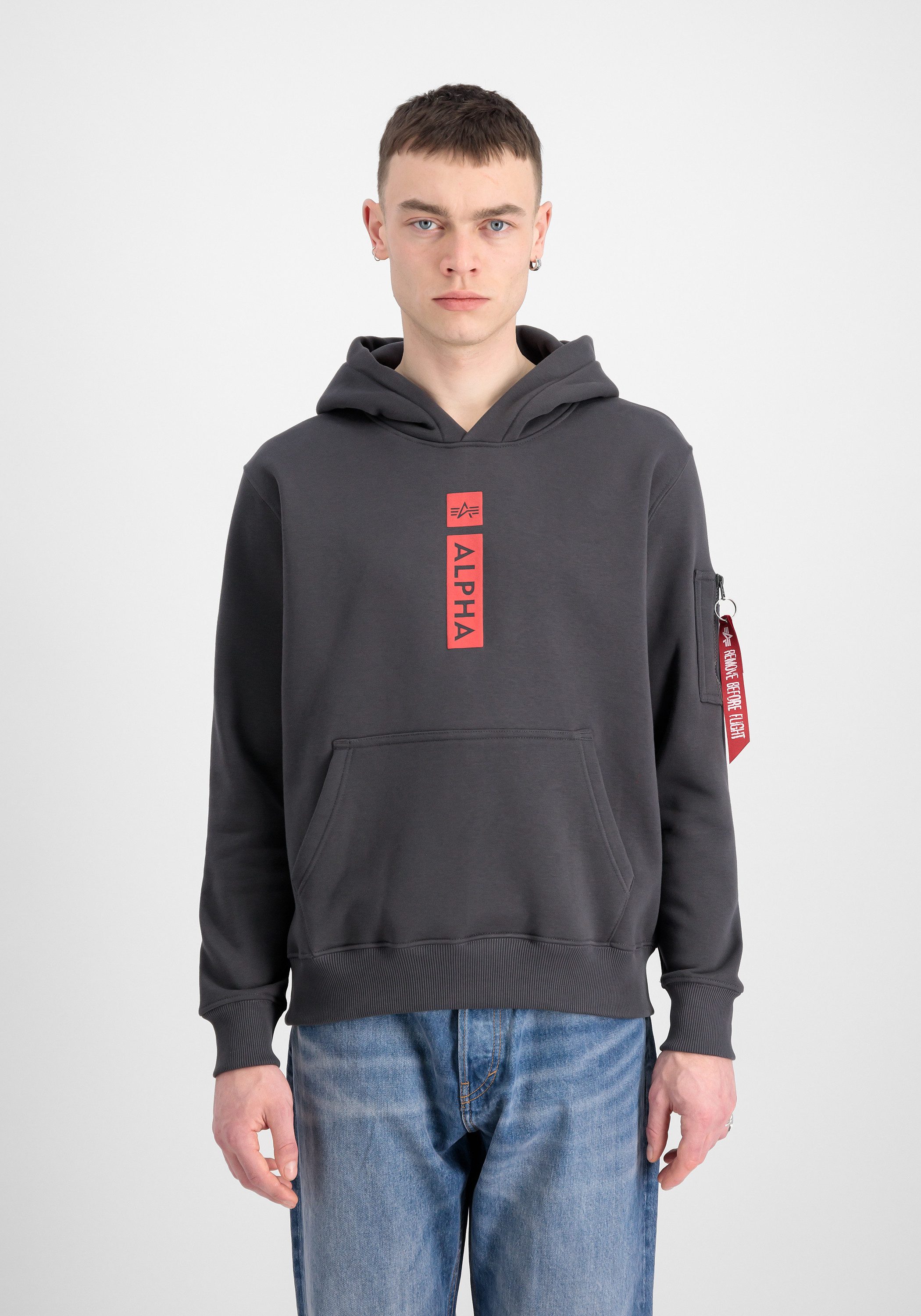 Alpha Industries Hoodie Alpha Industries Men - Hoodies Alpha Puff Print Hoodie