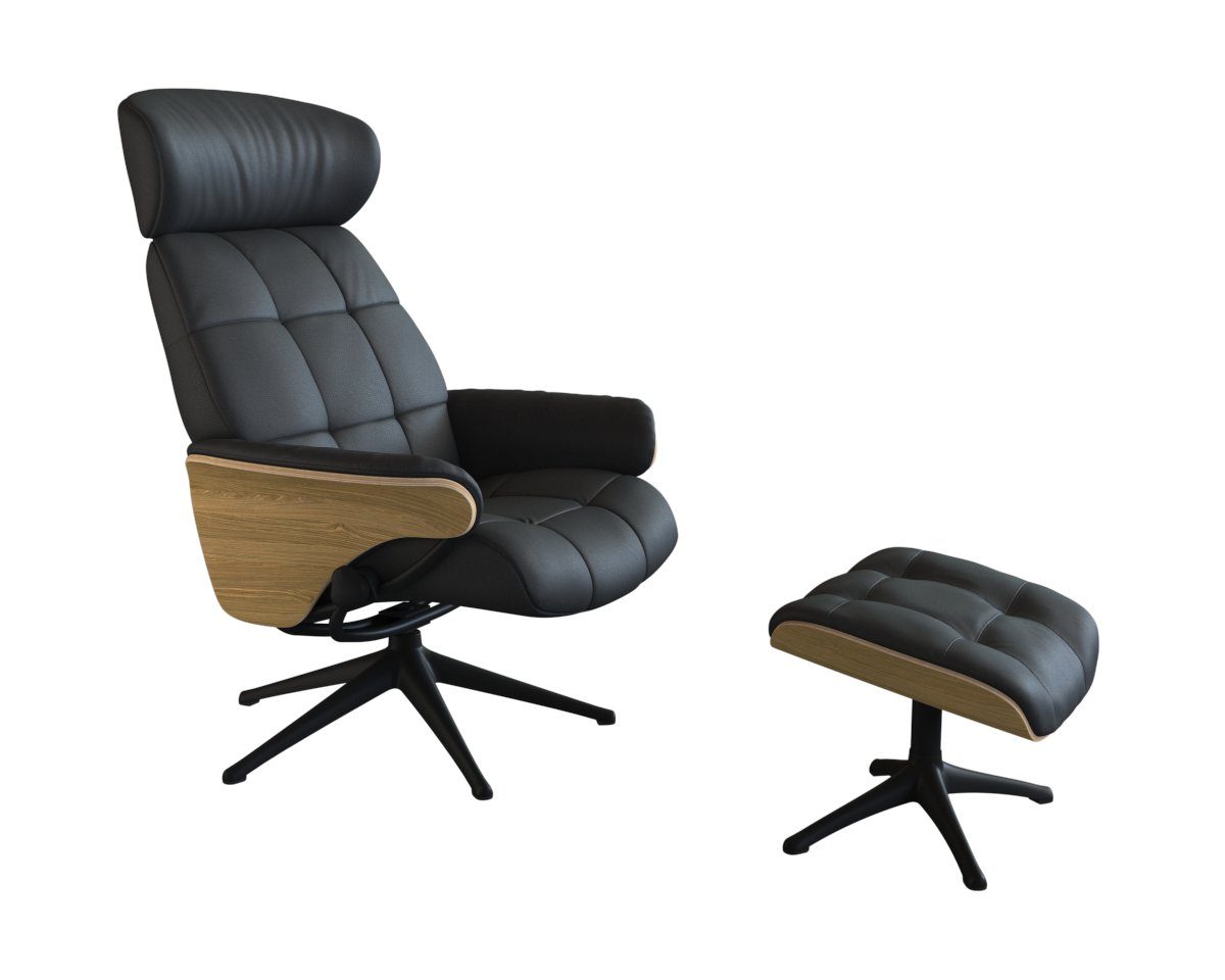 FLEXLUX Relaxfauteuil Skagen functionele stoel, gestoffeerde stoel, armleuning, TV-fauteuil