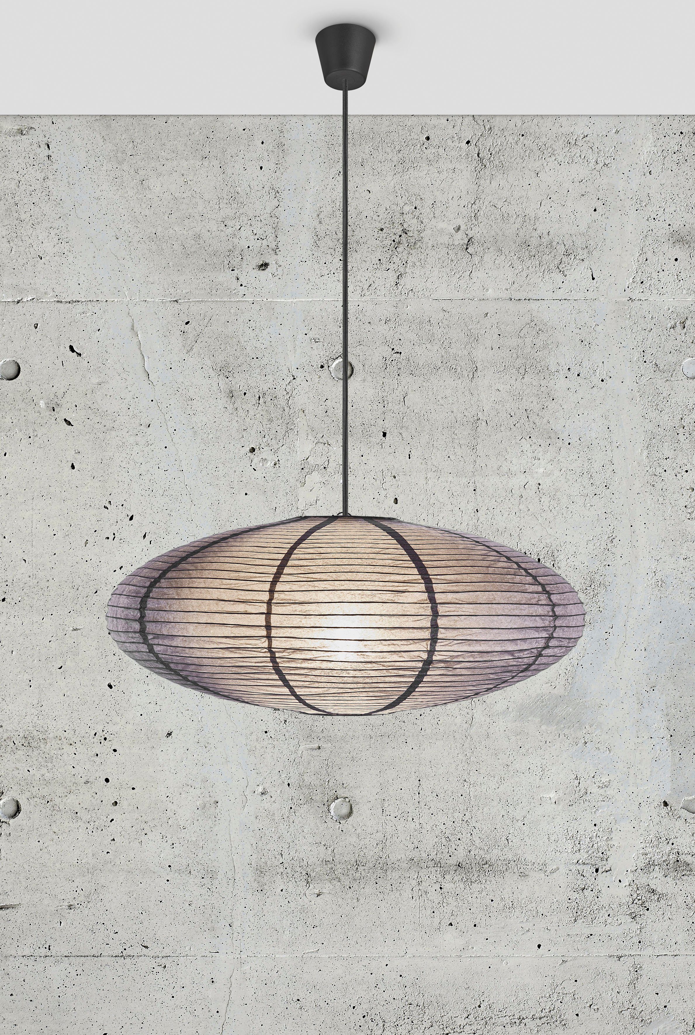 Nordlux Hanglamp Villo Natuurlijk materiaal, retro-ontwerp, biedt een zacht, diffuus licht (1 stuk)