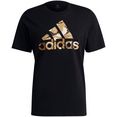 adidas performance t-shirt essentials t-shirt zwart