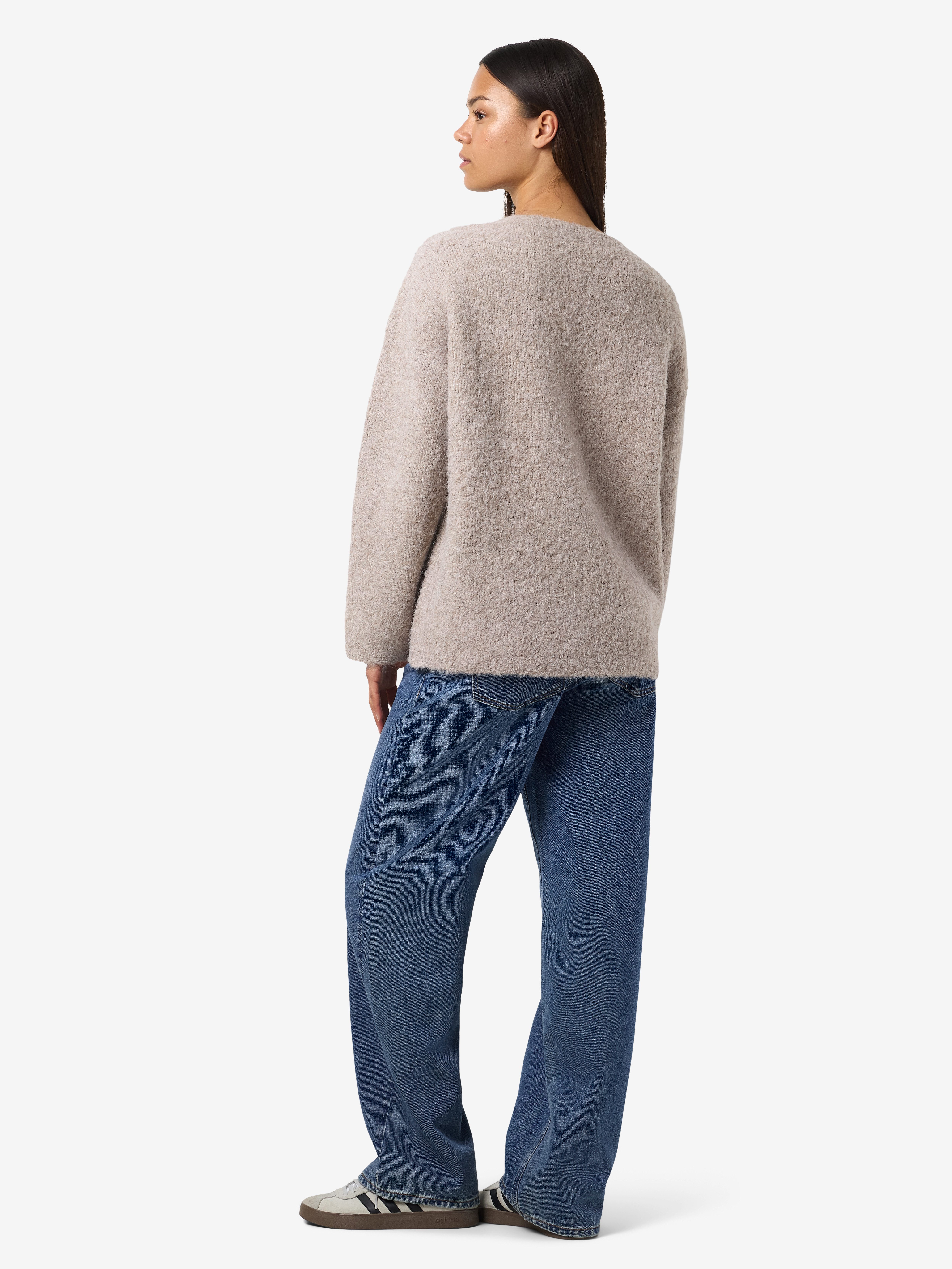 Noisy may Vest NMDOLLY L/S KNIT CARDIGAN FWD NOOS
