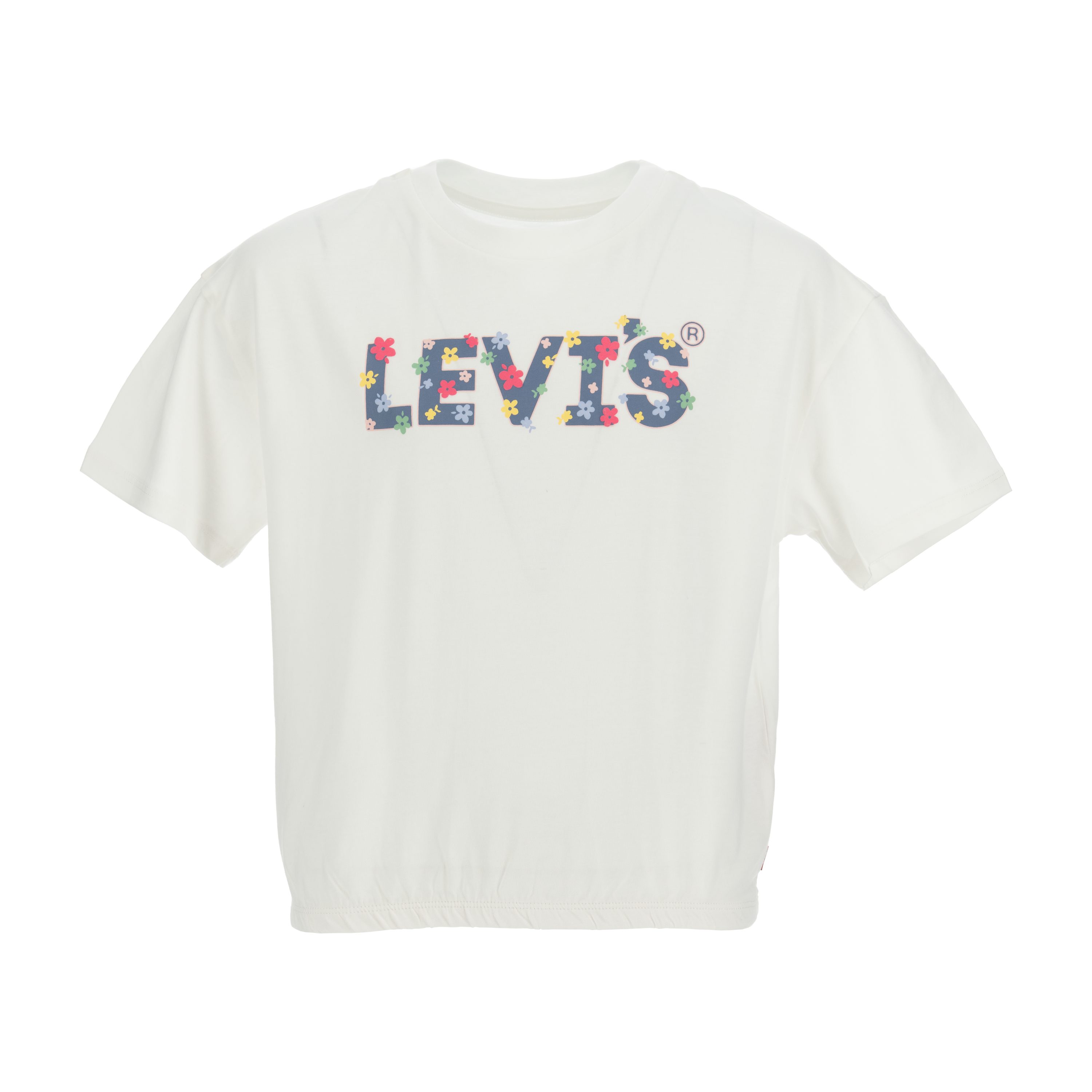 Levi's Kidswear T-shirt met elastische band, voor meisjes