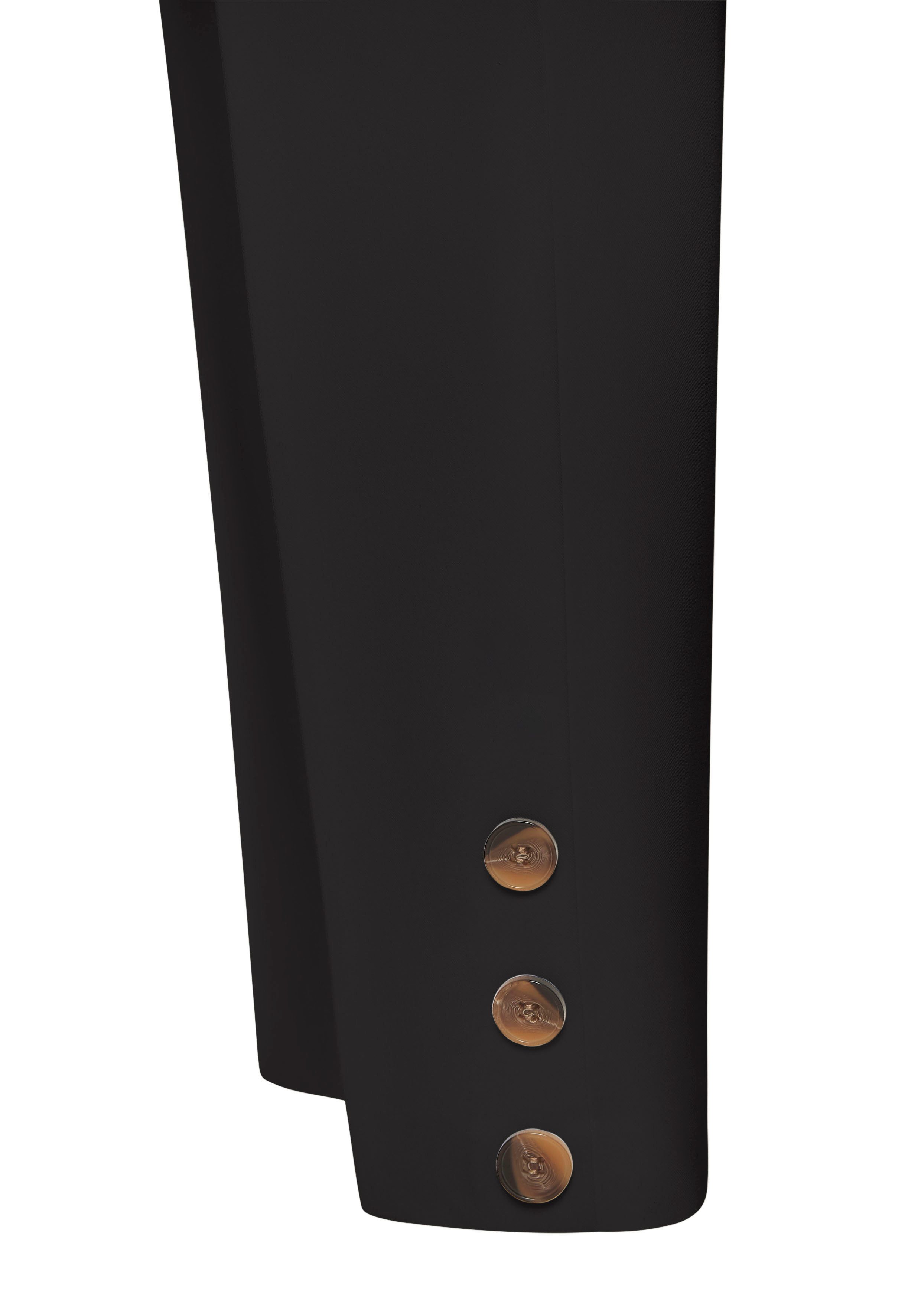 Lascana Pantalon met knopen aan de broekzoom figuurvormend pantalon business-look