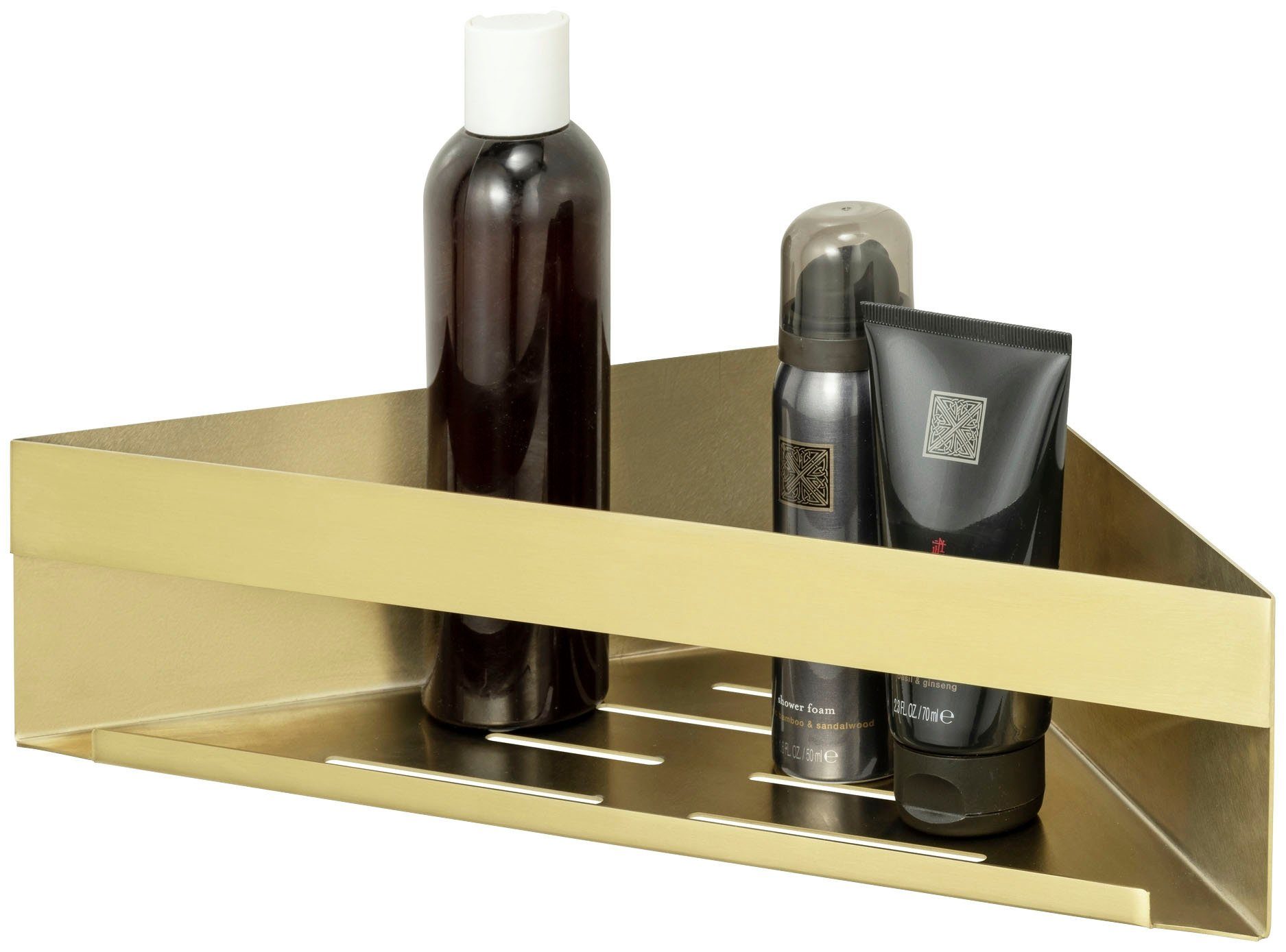 WENKO Badkamerorganizer Turbo-Loc® hoekplank Genova