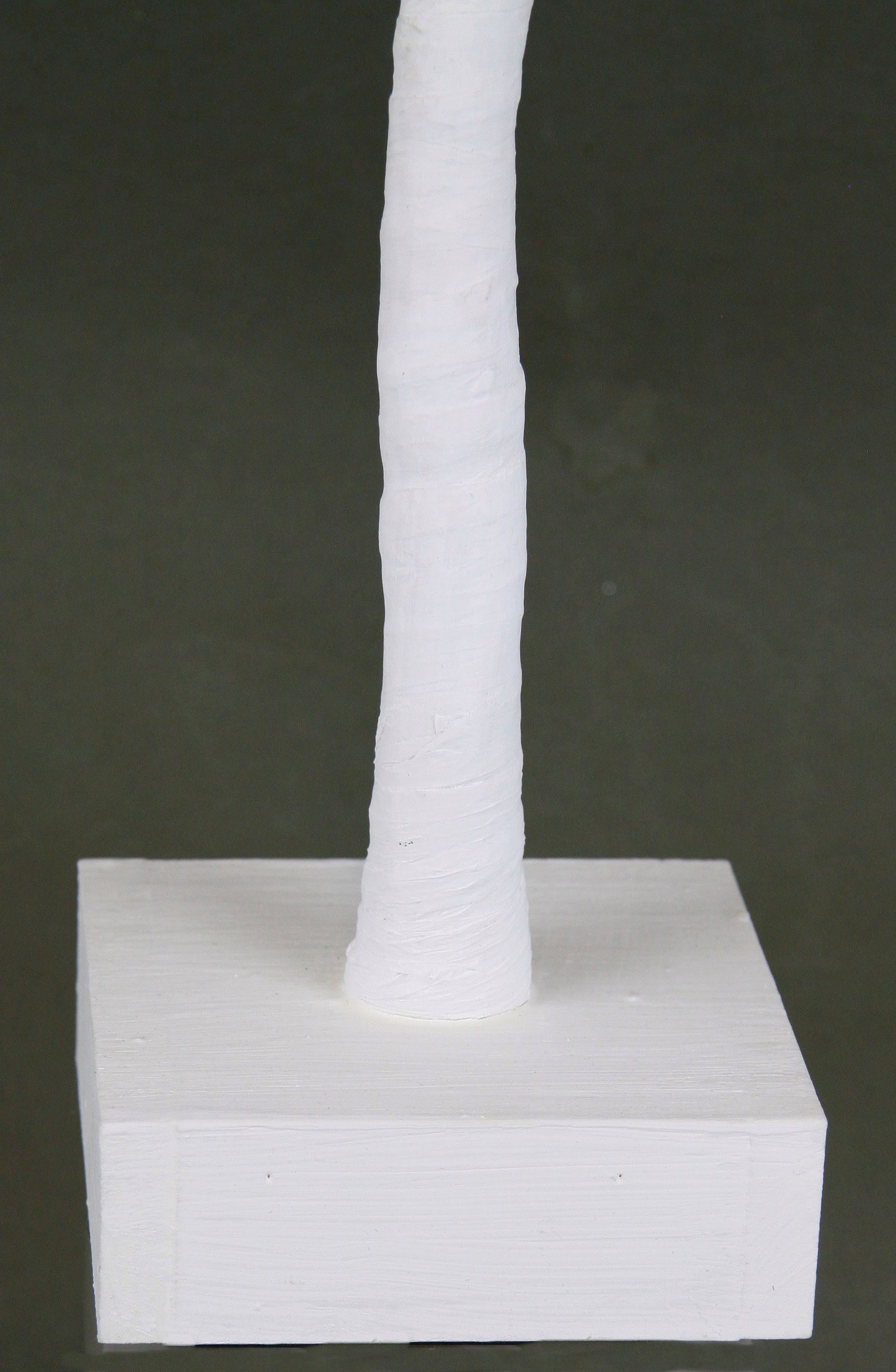 I.GE.A. Deco-boom Kunstmatige kerstboom, kerstdecoratie Kunstboom met sneeuw en verlichting, op houten voet, hoogte 70 cm (1 stuk)