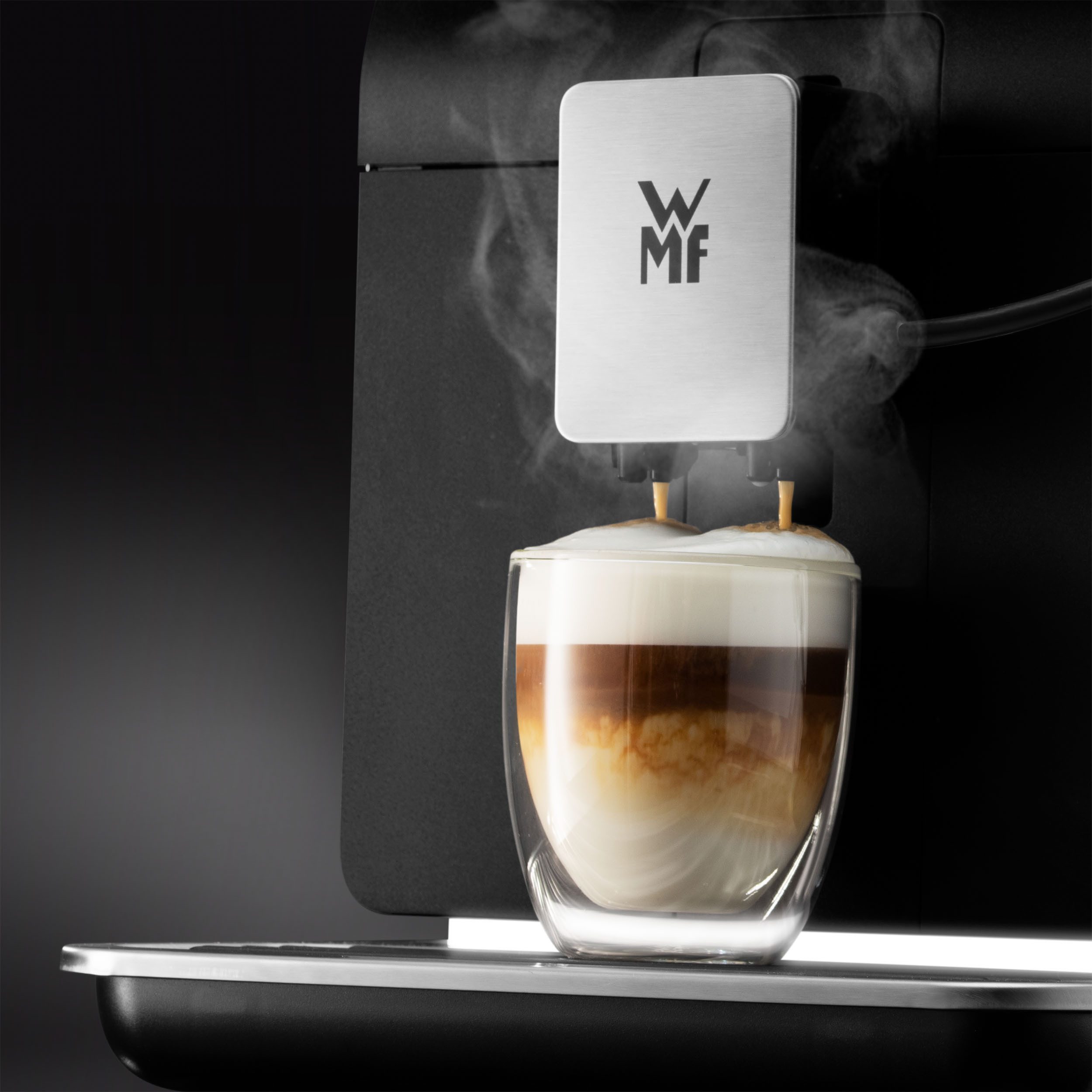 WMF Volautomatisch koffiezetapparaat Perfection 890L CP855815, intuïtieve gebruikersinterface, perfecte melkschuim, zelfreinigend