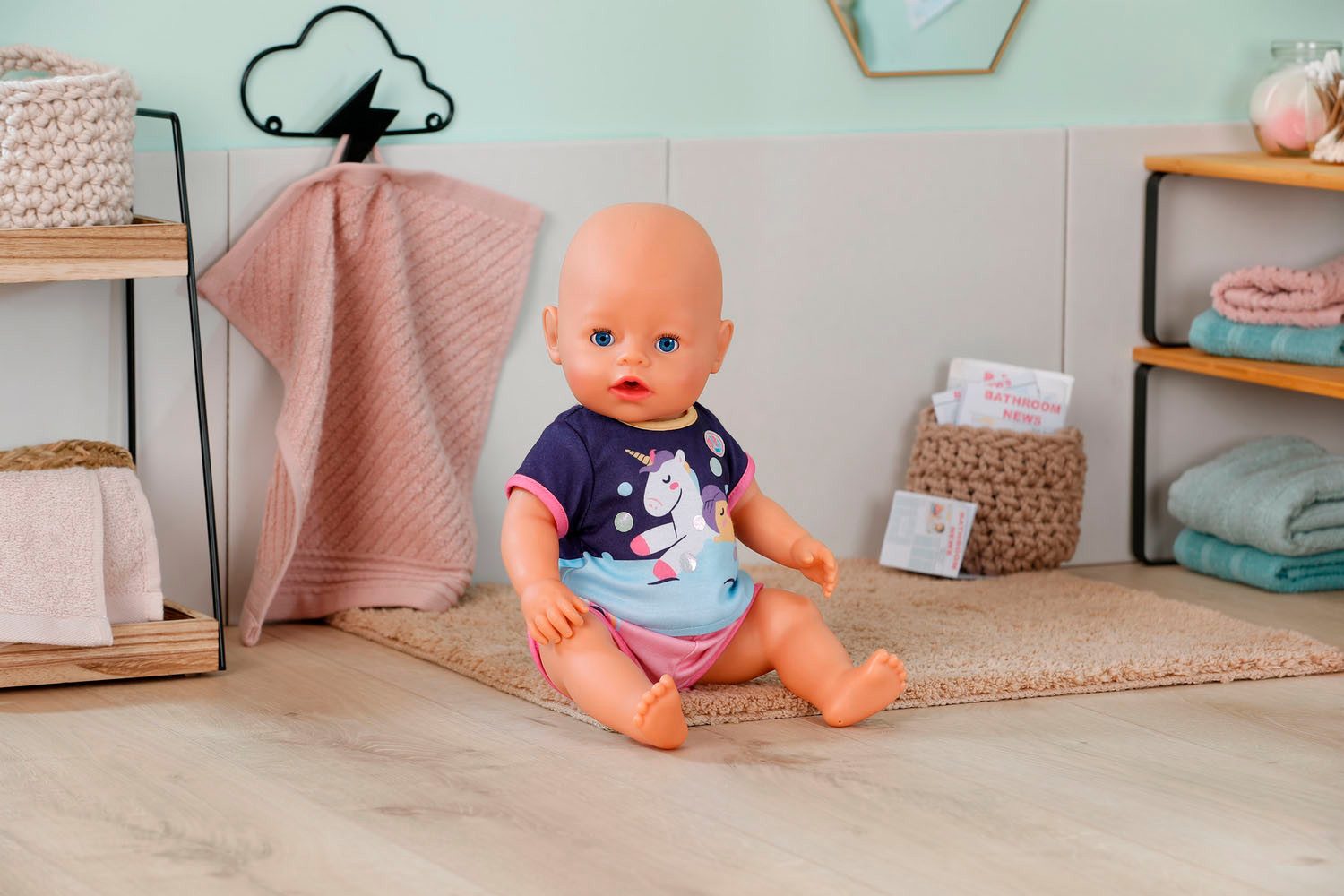 Baby Born Poppenkleding Einhorn Pyjama 43 cm (set)