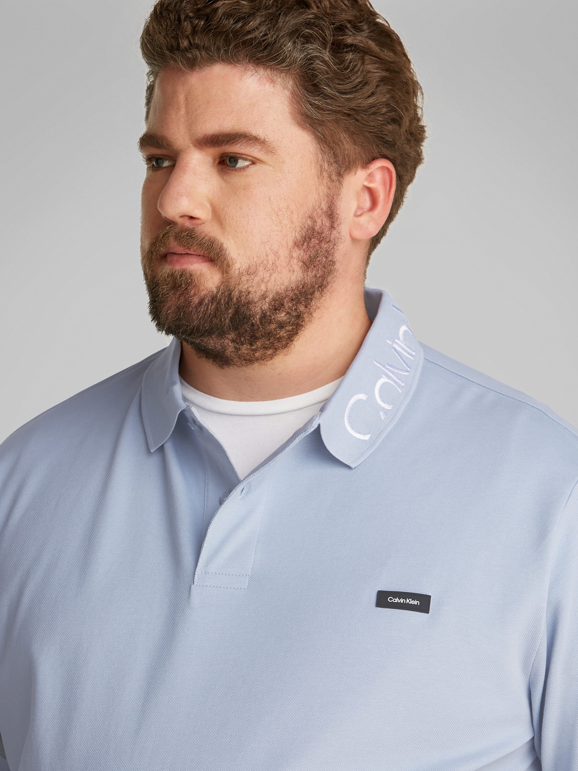 Calvin Klein Poloshirt BT_STRETCH PIQUE LOGO CLLR POLO