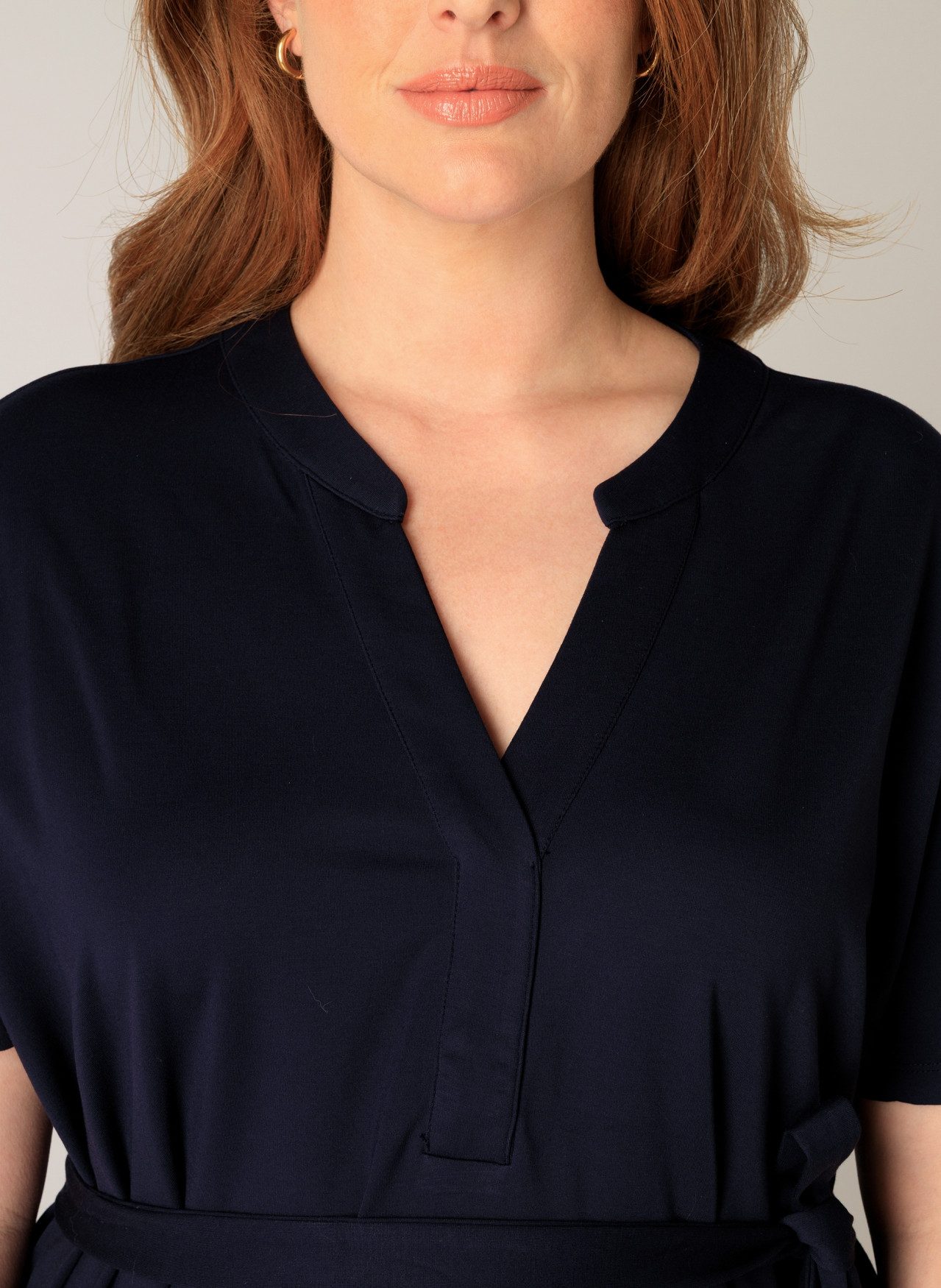 Base Level Curvy Zomerjurk met een bindceintuur