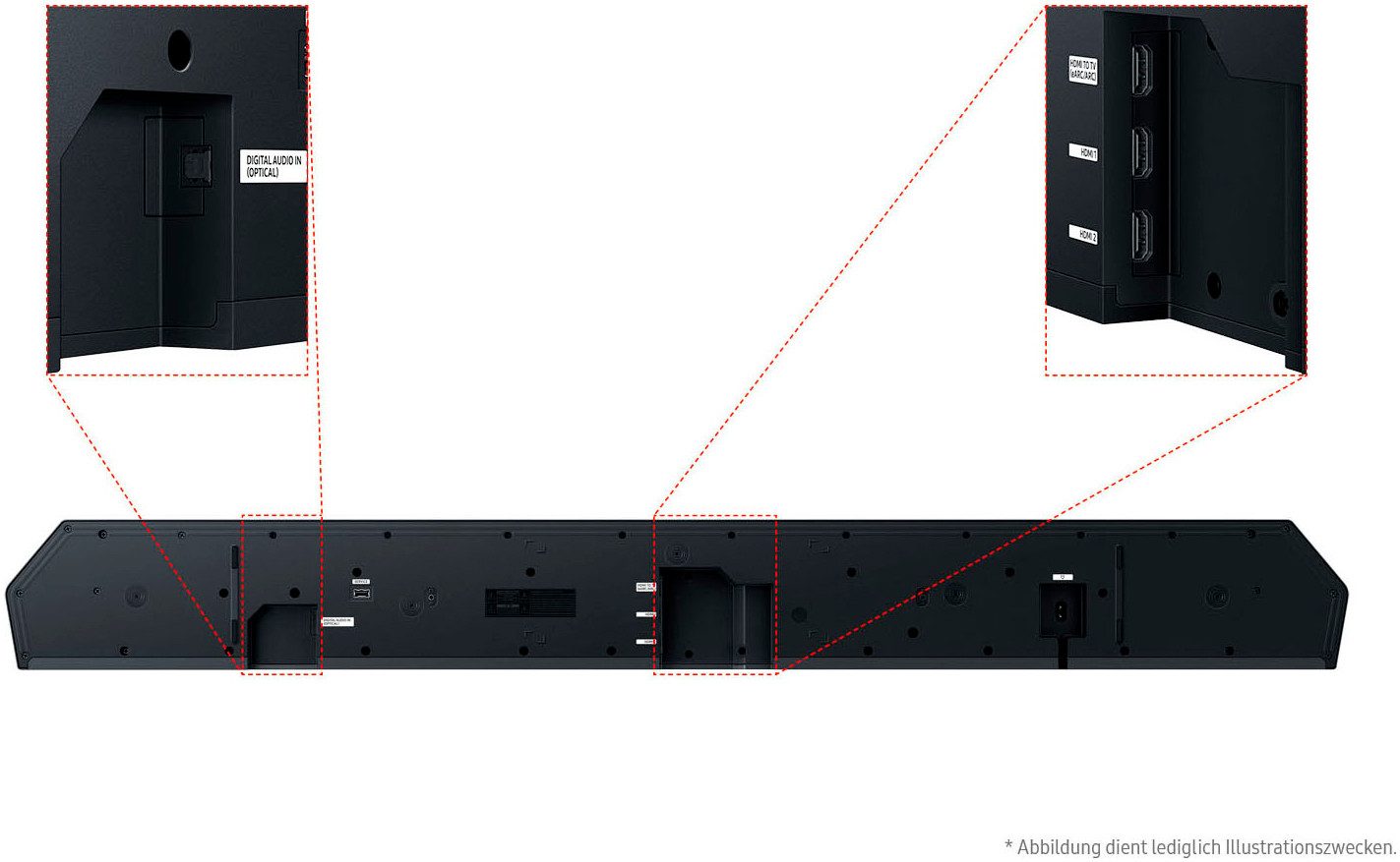 Samsung Soundbar HW-Q995GF Q-soundbar 11.1.4-kanaal subwoofer & achterluidsprekers, draadloos dolby atmos, dts:x