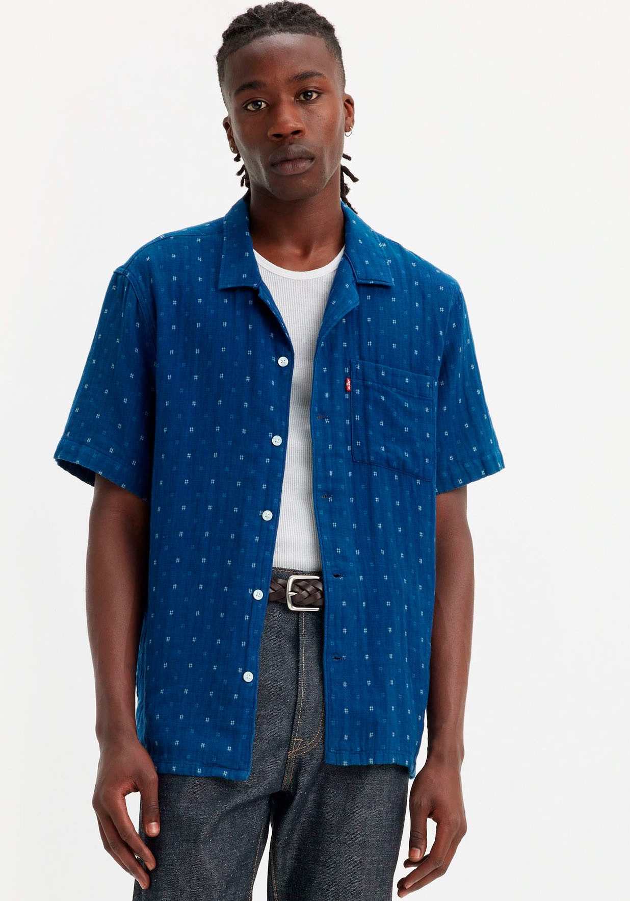 Levi's Overhemd met korte mouwen THE SUNSET CAMP SHIRT