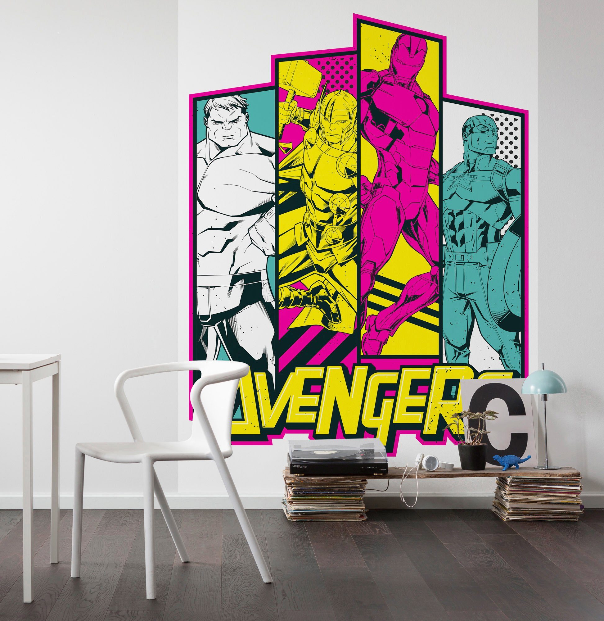 Komar Vliesbehang Digitale print vlies - Avengers Flash - Afmeting 200 x 280 cm