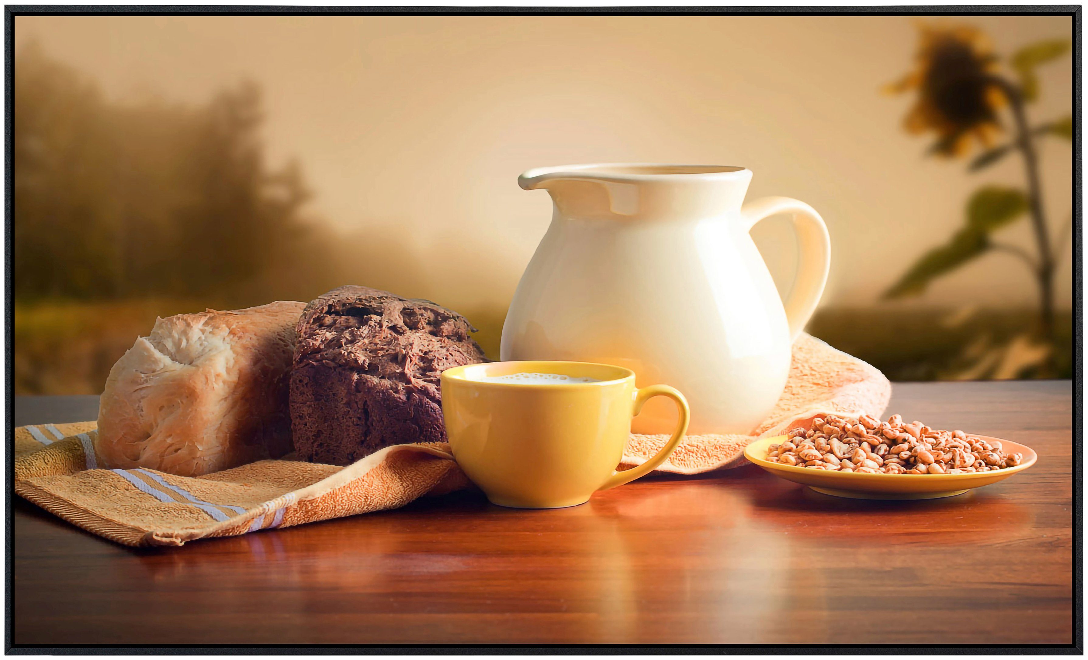 Papermoon Infraroodverwarming Melk en brood zeer aangename stralingswarmte