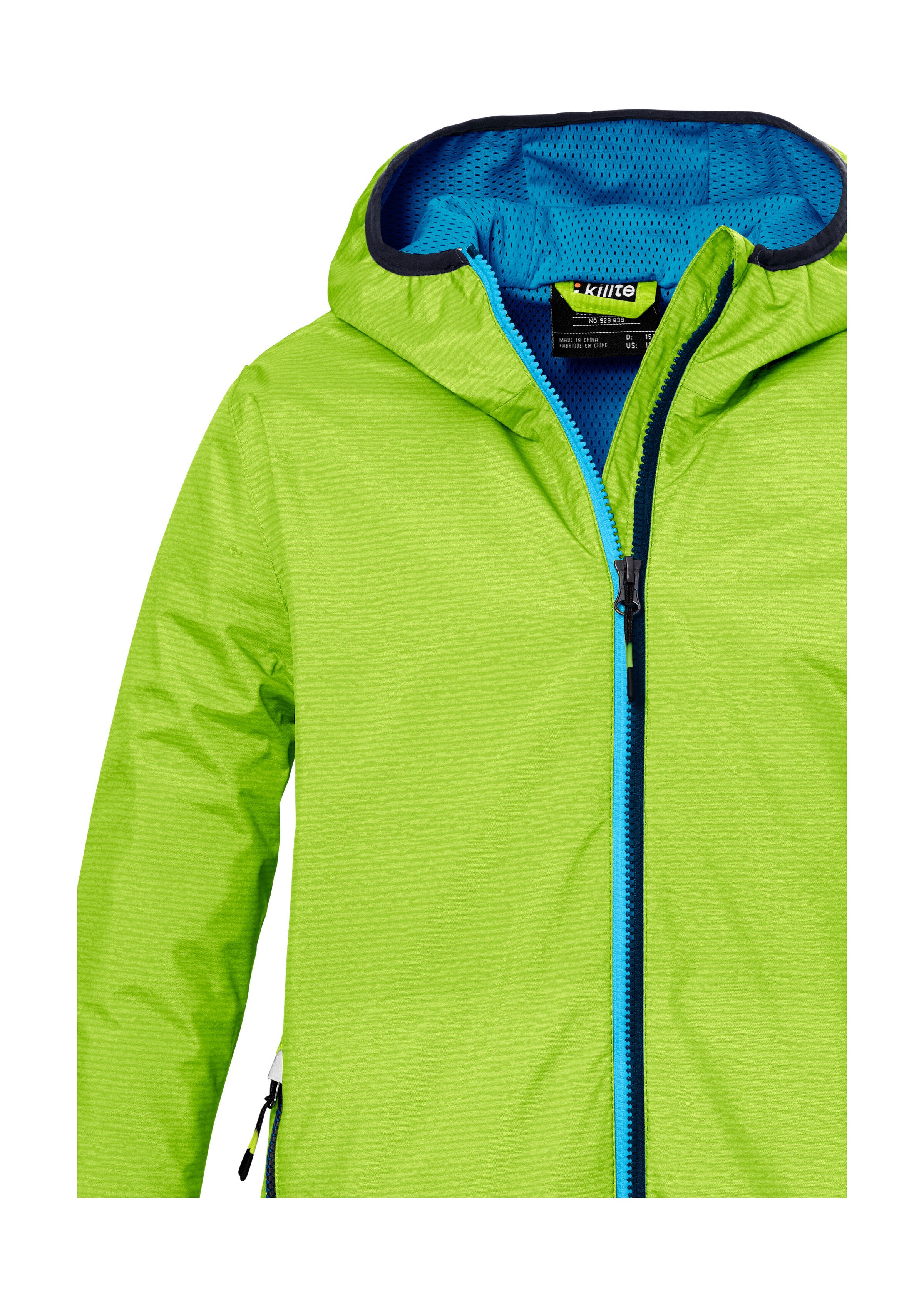 Killtec Functioneel jack KOS 147 BYS JCKT Wind- en waterdichte functionele jas met capuchon