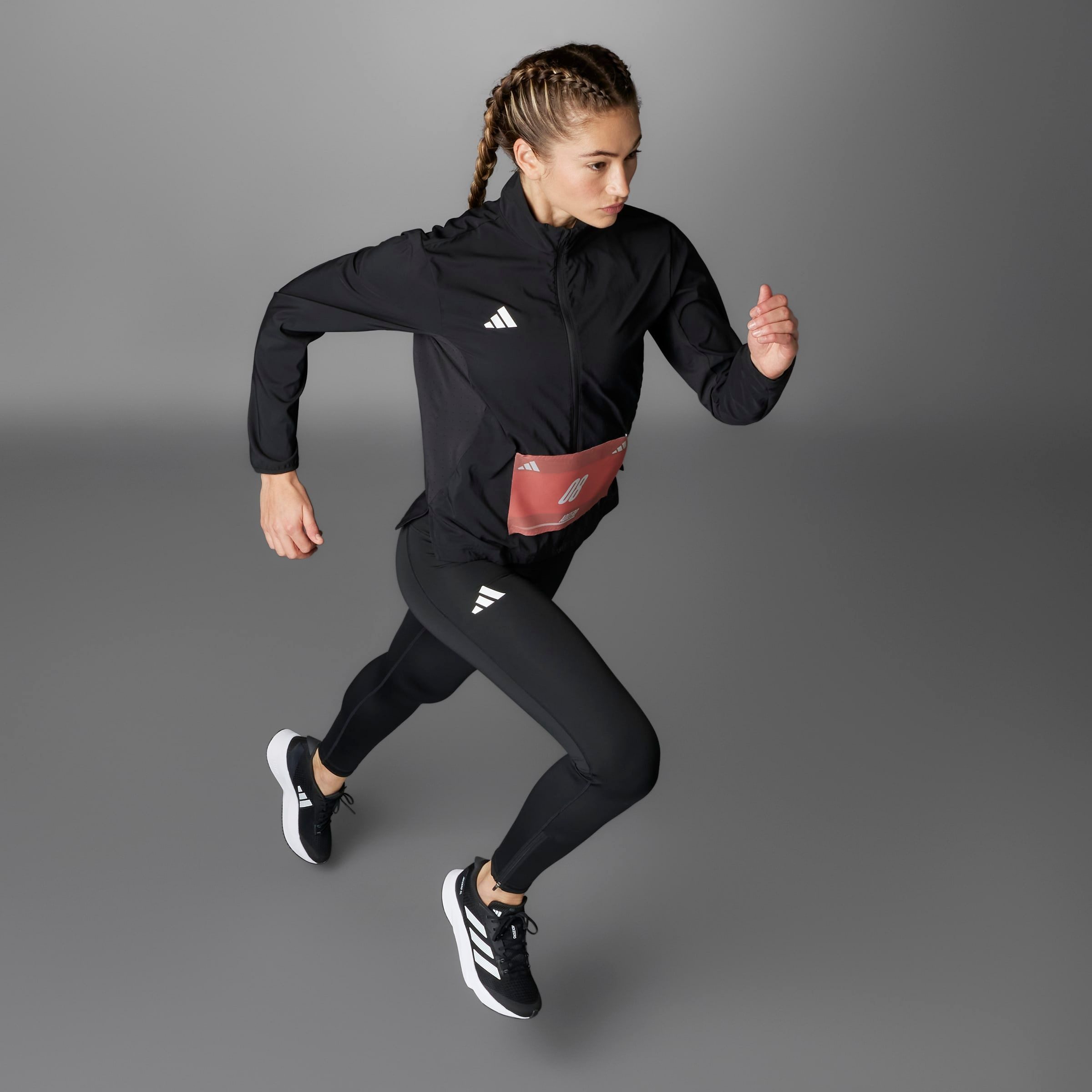 adidas Performance Runningtights Adizero E 1/1 L (1-delig)