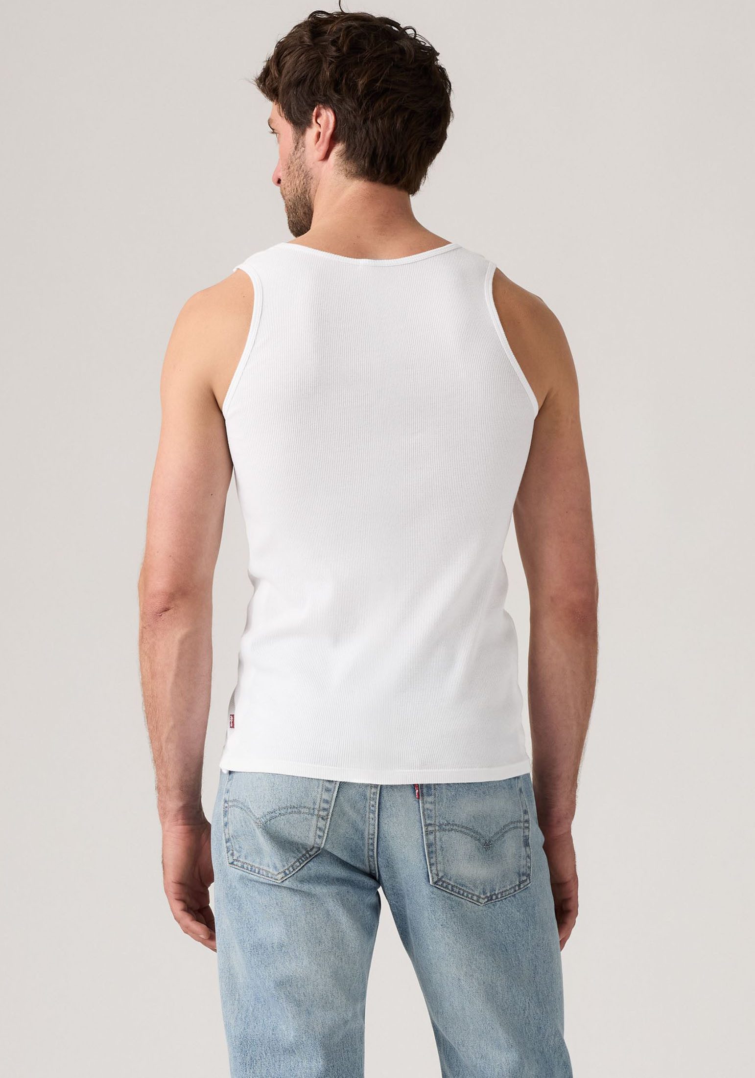 Levi's® Geribde tanktop (set, 2-delig, 2 stuks)