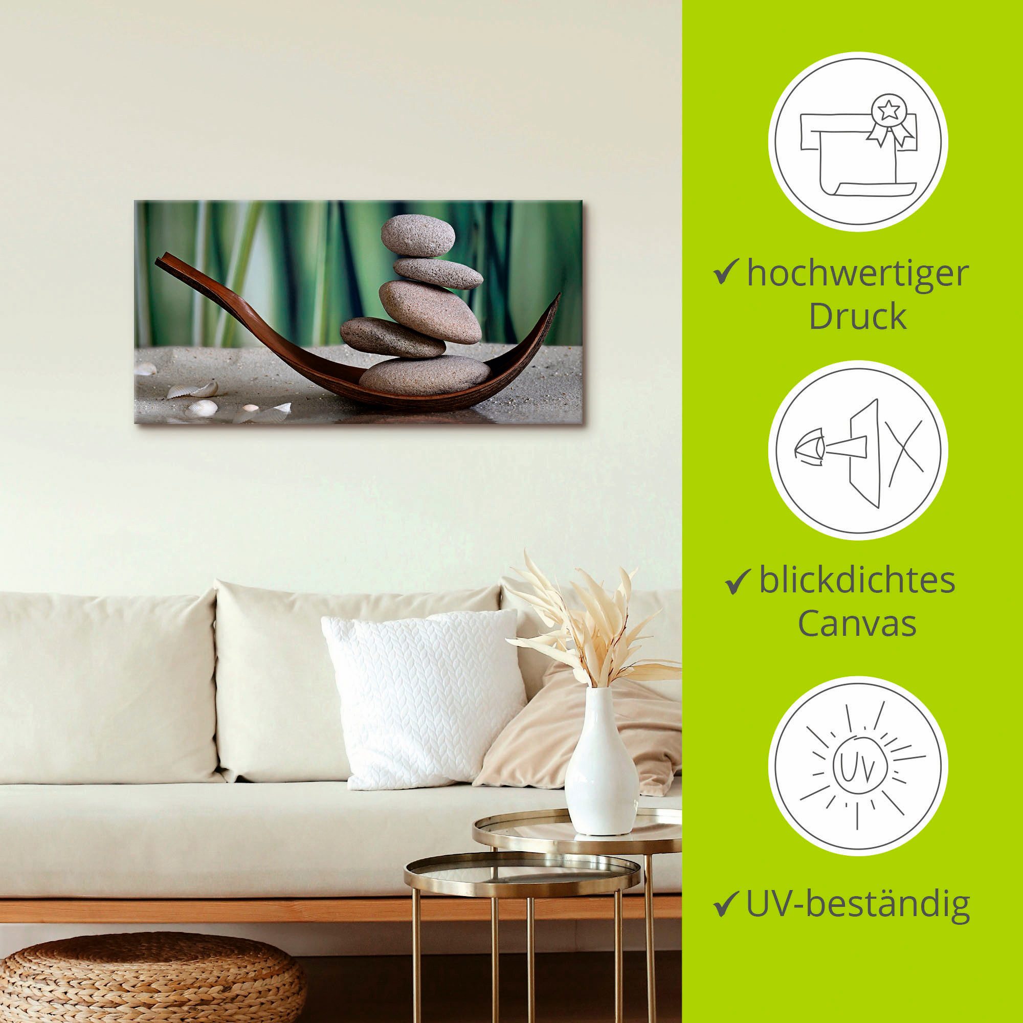 Artland Artprint Evenwicht als artprint op linnen, poster, muursticker in verschillende maten