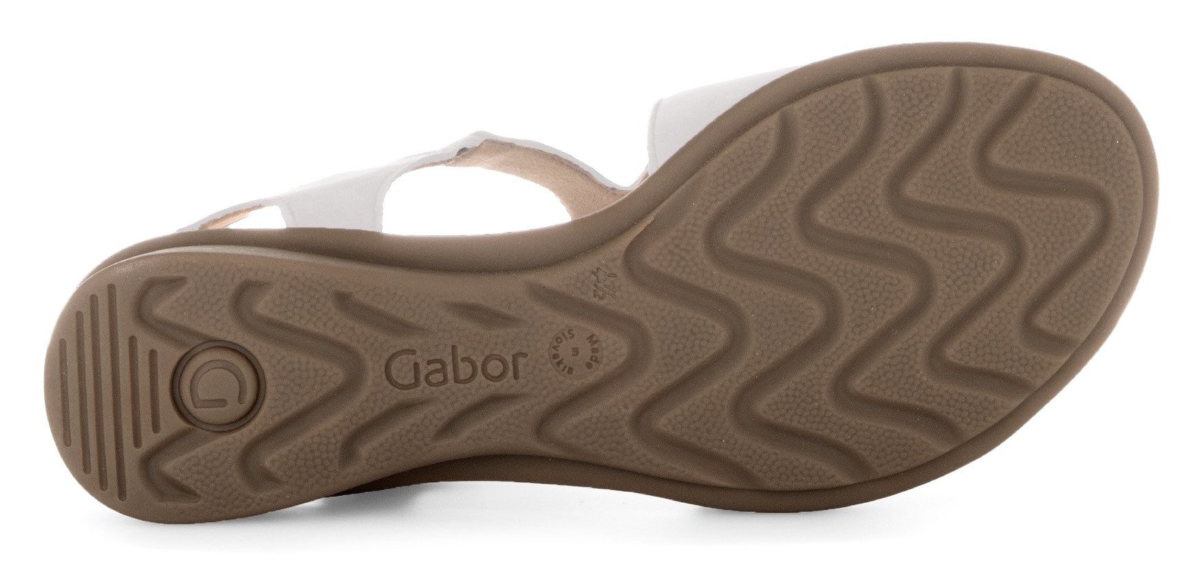 Gabor Sandaaltjes Florence , zomerschoen, comfort-schoen, riemchensandaal in breedte g (= breed)