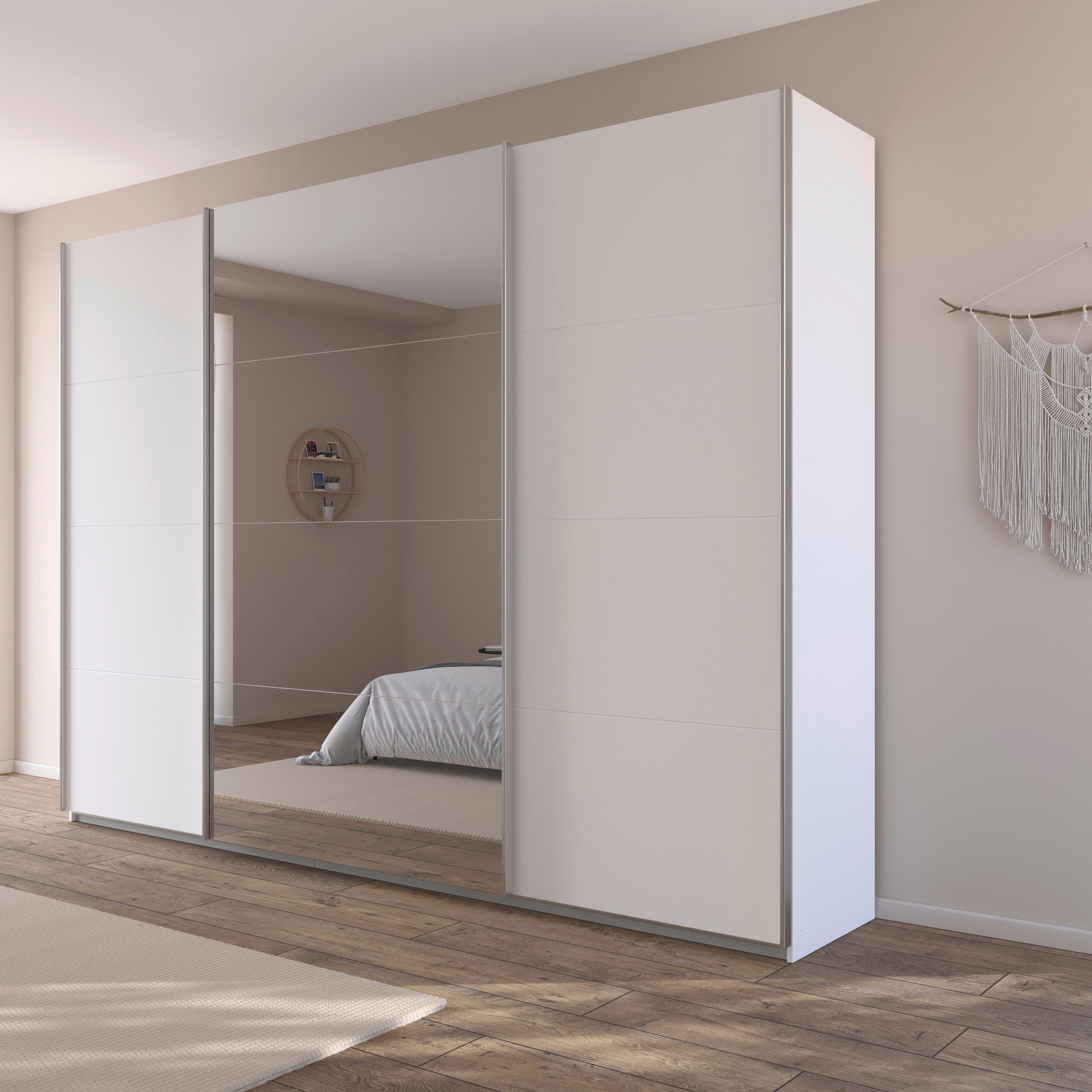 rauch Schuifdeurkast Kledingkast kast OTTO´S CHOICE garderobe AGORDO Top interieur, in 4 breedtes en 2 hoogtes MADE IN GERMANY
