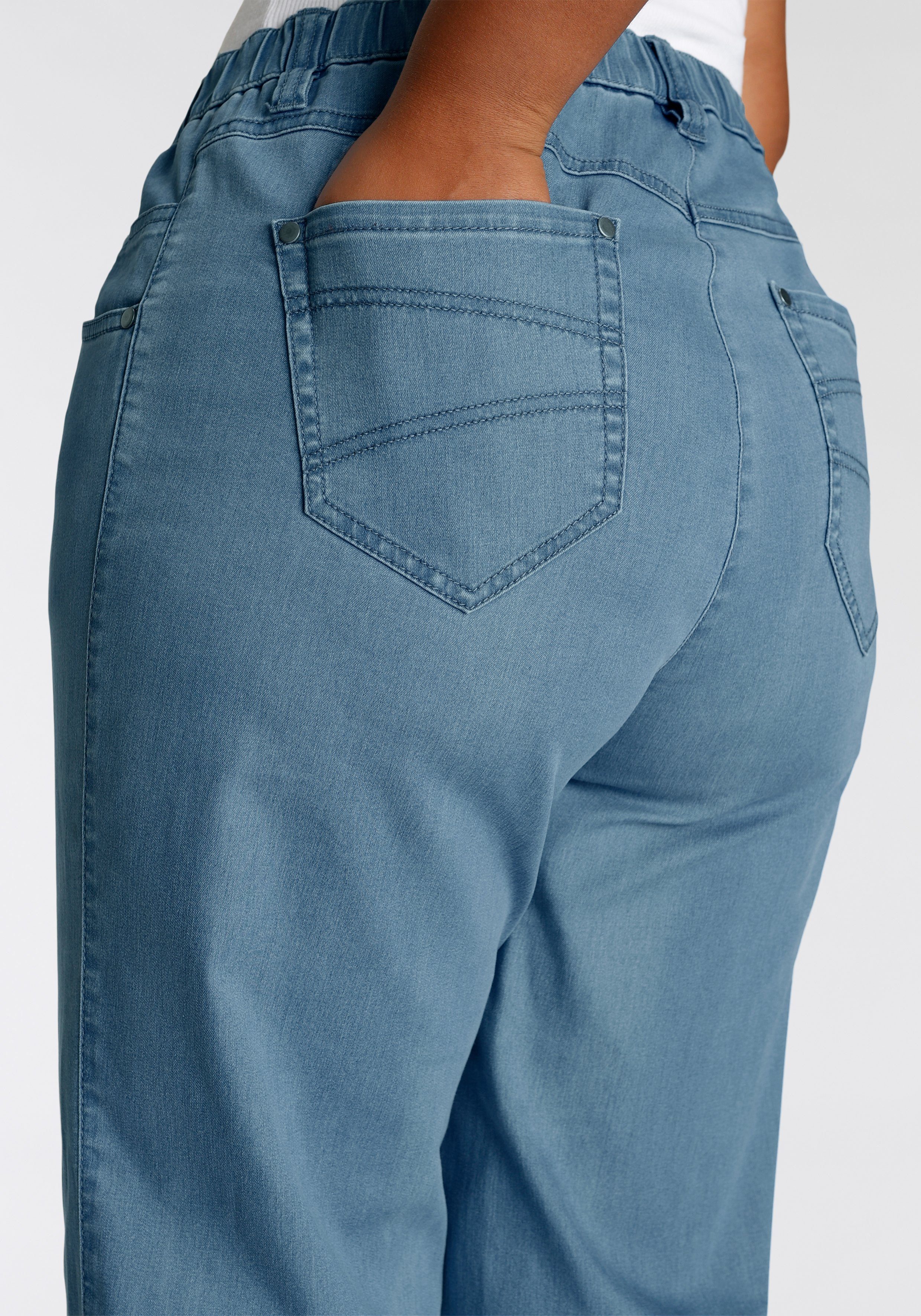 KjBRAND Straight jeans Babsie met stretch