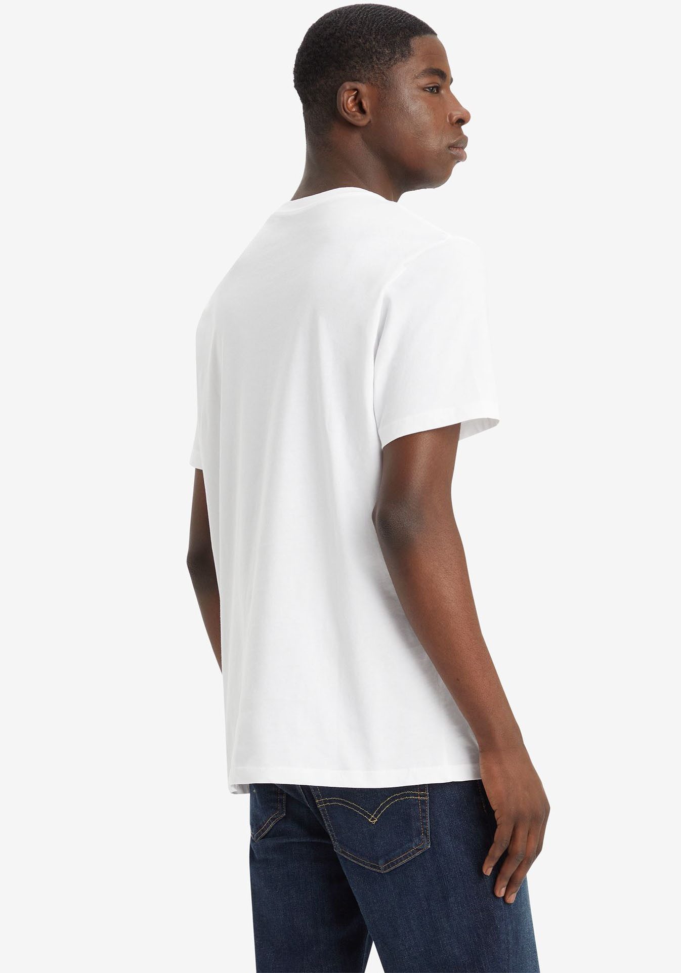 Levi's T-shirt Batwing Logo Tee met logo-frontprint