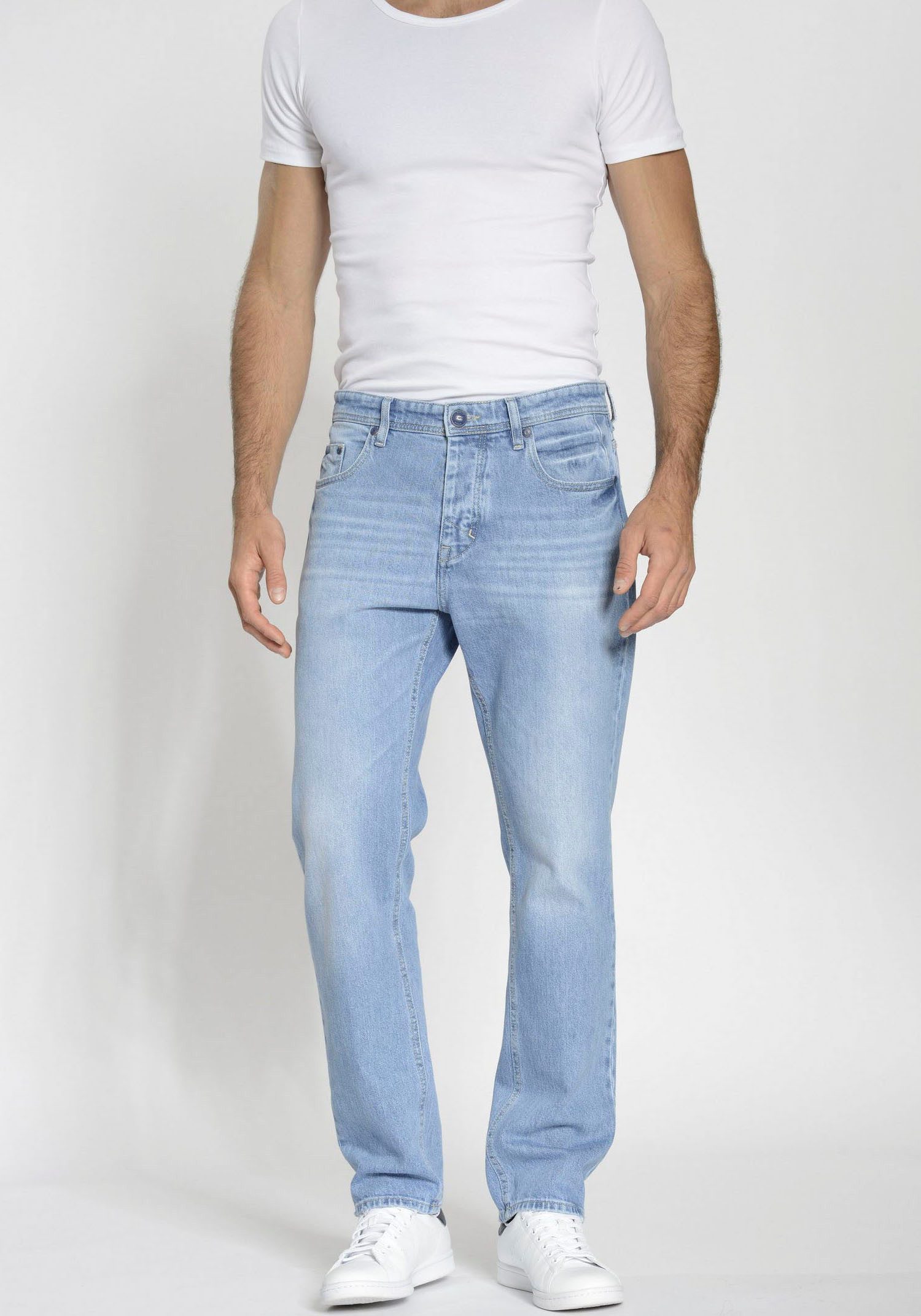 GANG 5-pocket jeans 94SESTO Straight fit in 5-pocket-stijl met siernaad op coin pocket