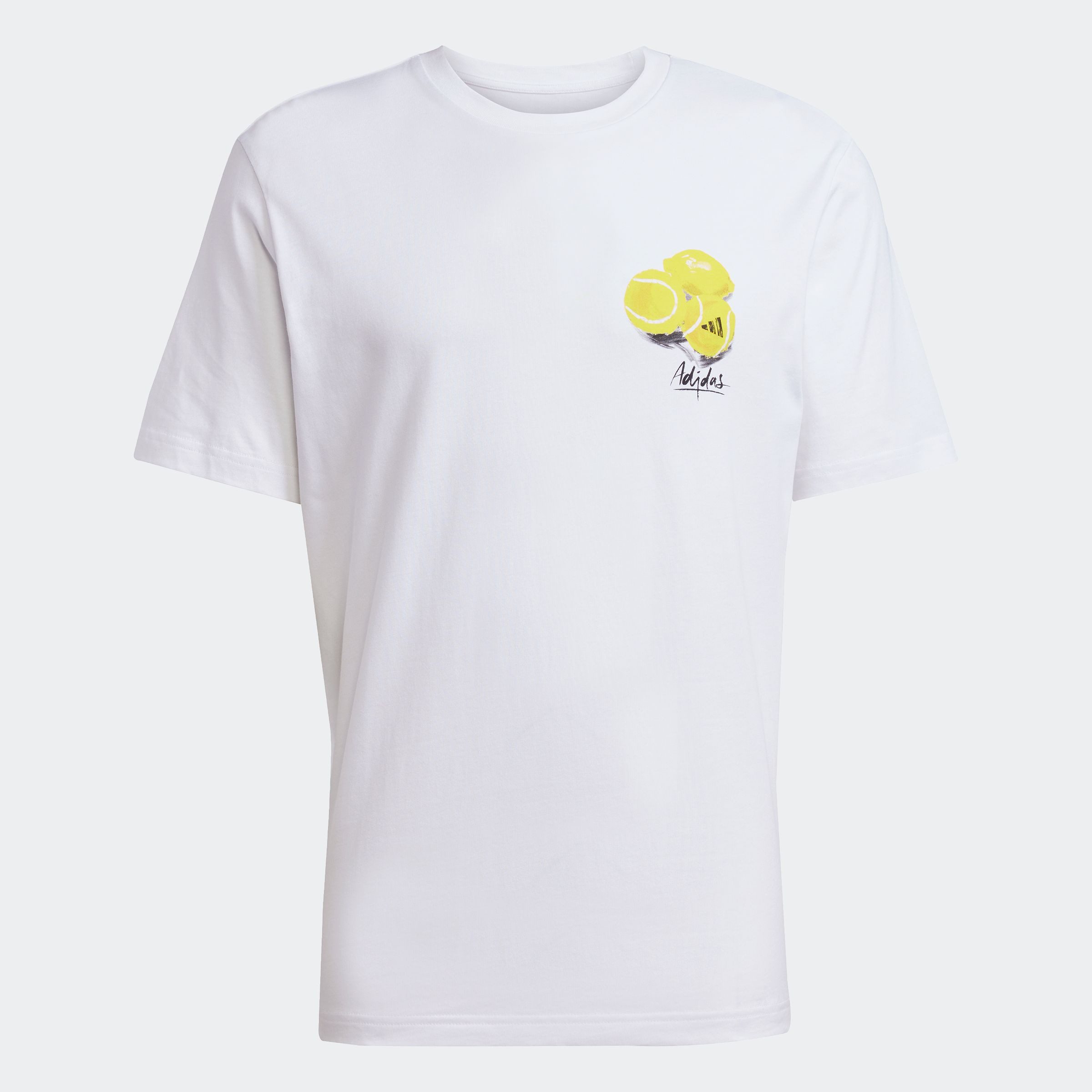 adidas Sportswear T-shirt M L SL LEMON T