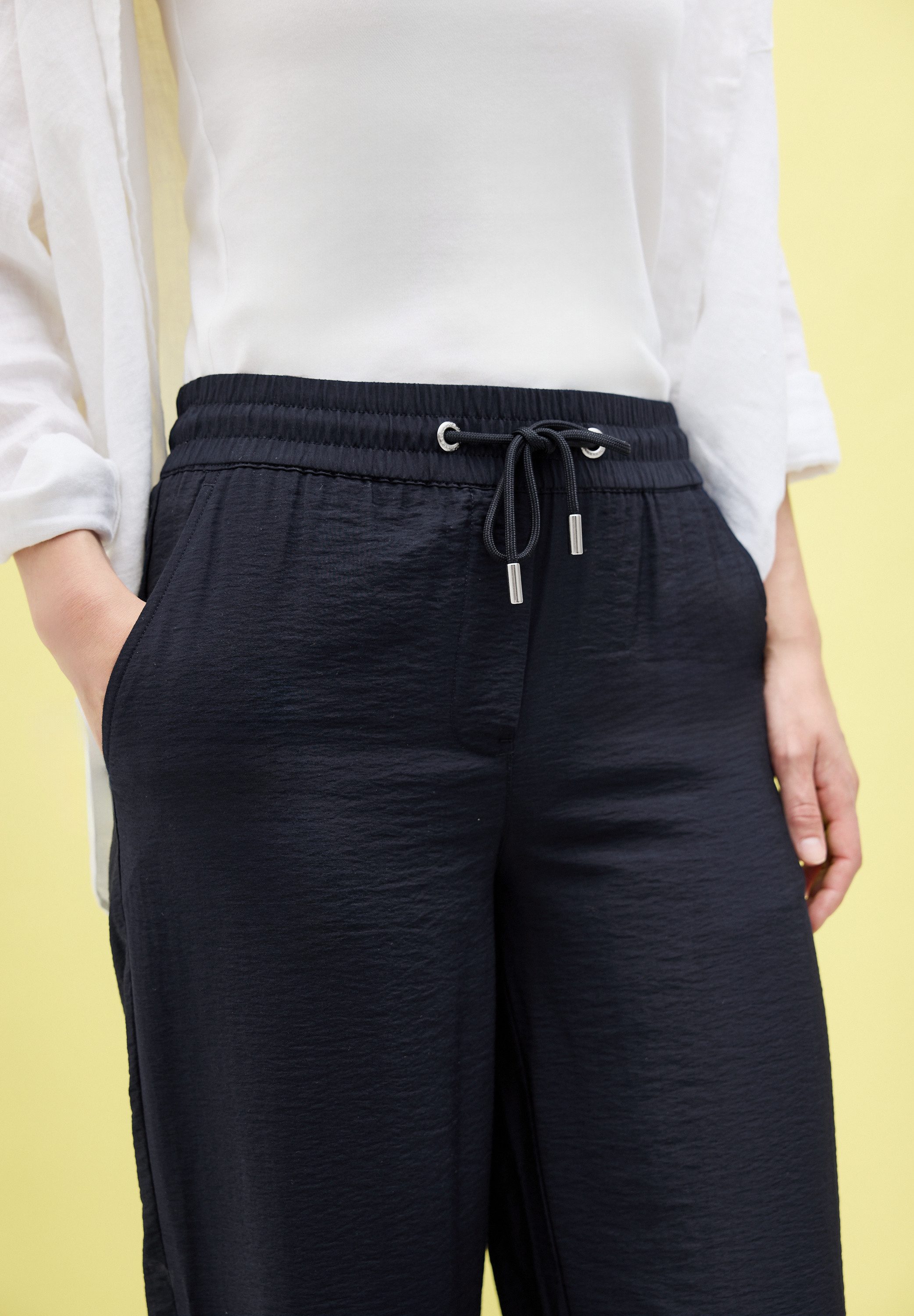 Cecil Stoffen broek Style Neele met elastische taille
