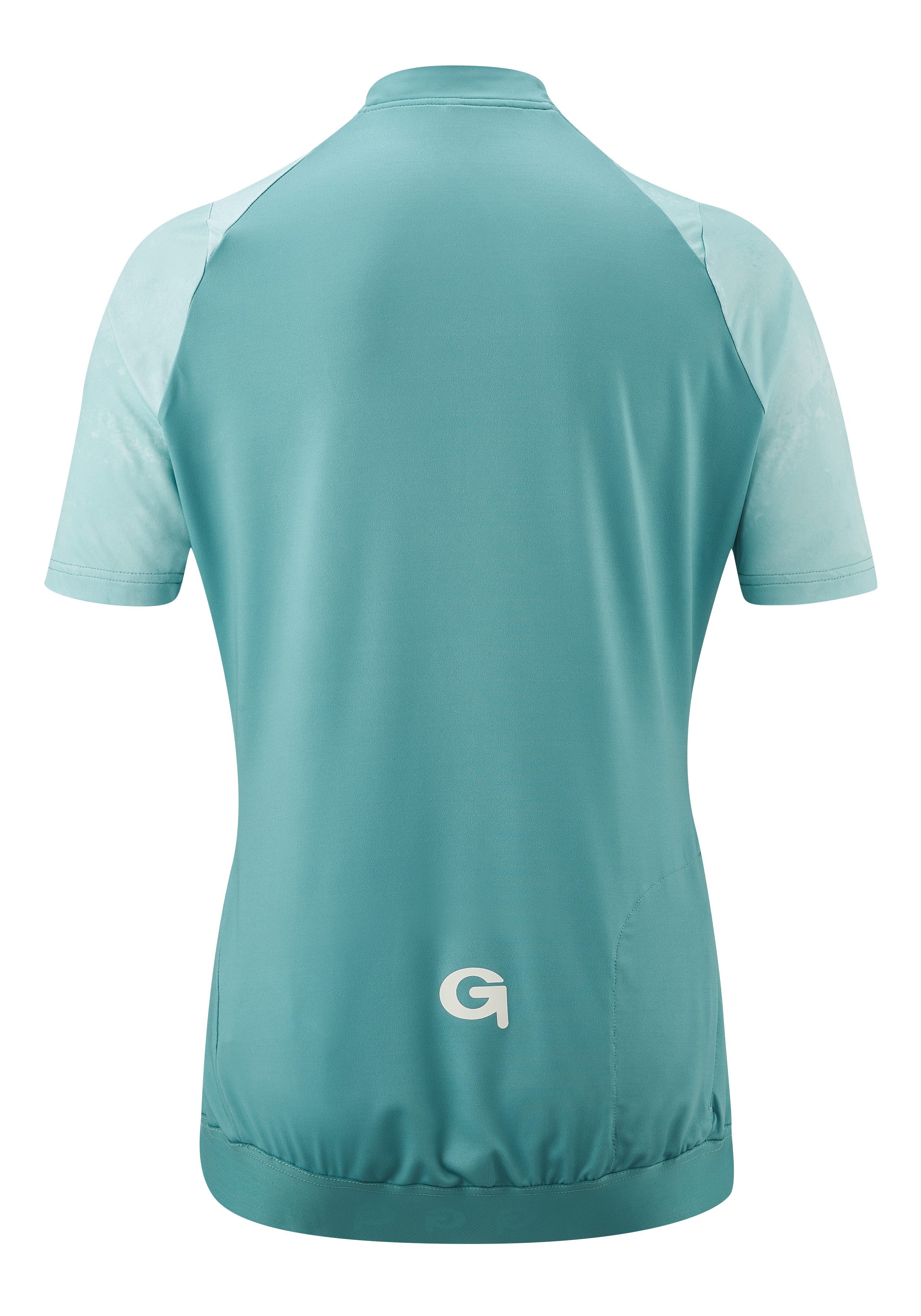 Gonso Fietsshirt LESIMA Dames MTB-fiets shirt met korte mouwen lichtgewicht fietstrui met ritszak