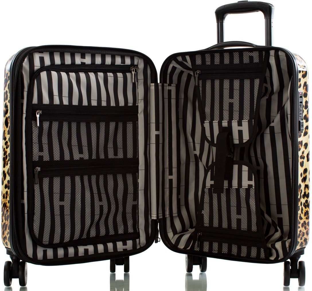 Heys Hardshell-trolley Leopard 53 cm x Joachim Llambi handbagagekoffer reisbagage