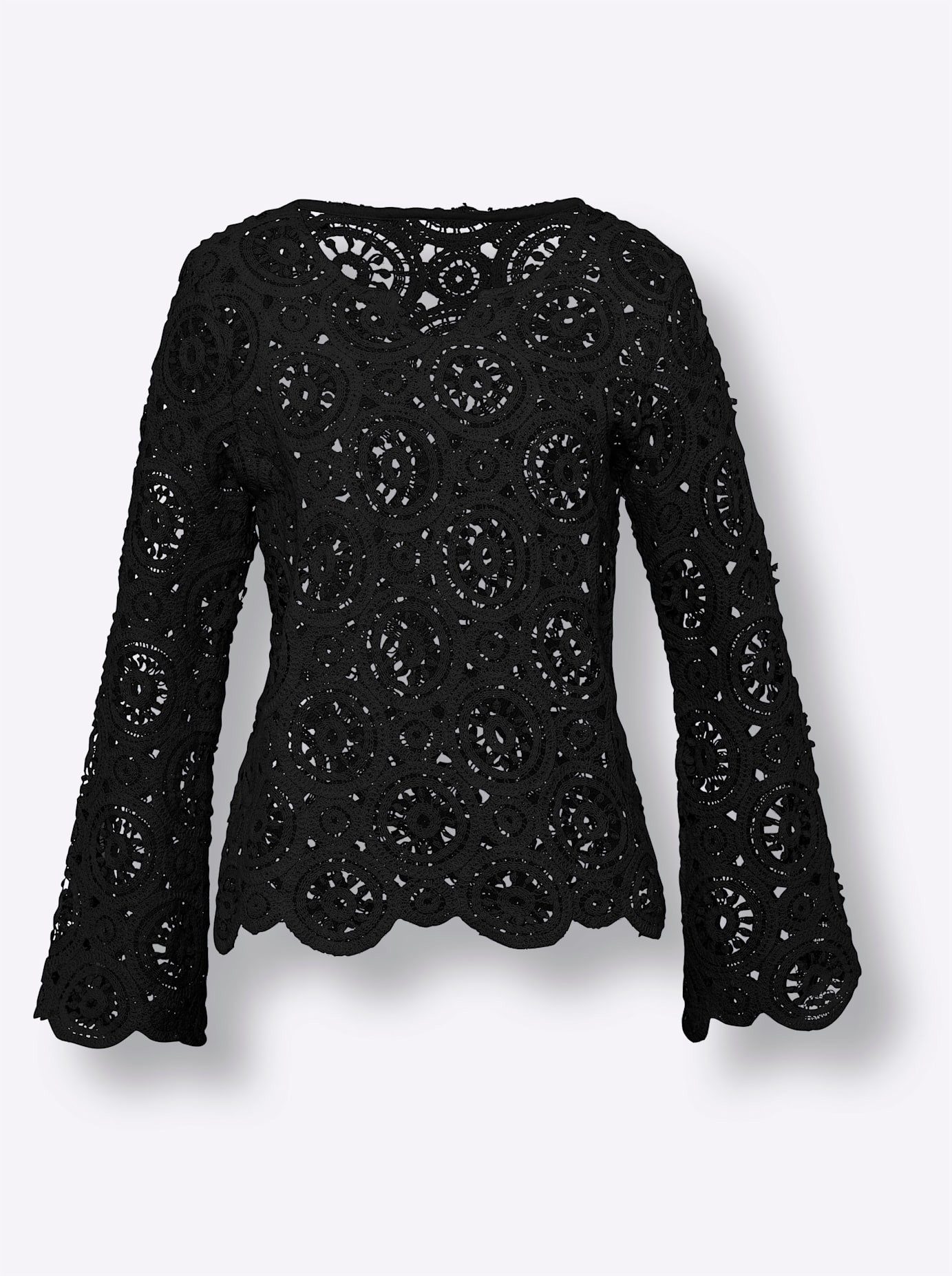 heine Kanten Shirt (1-delig)