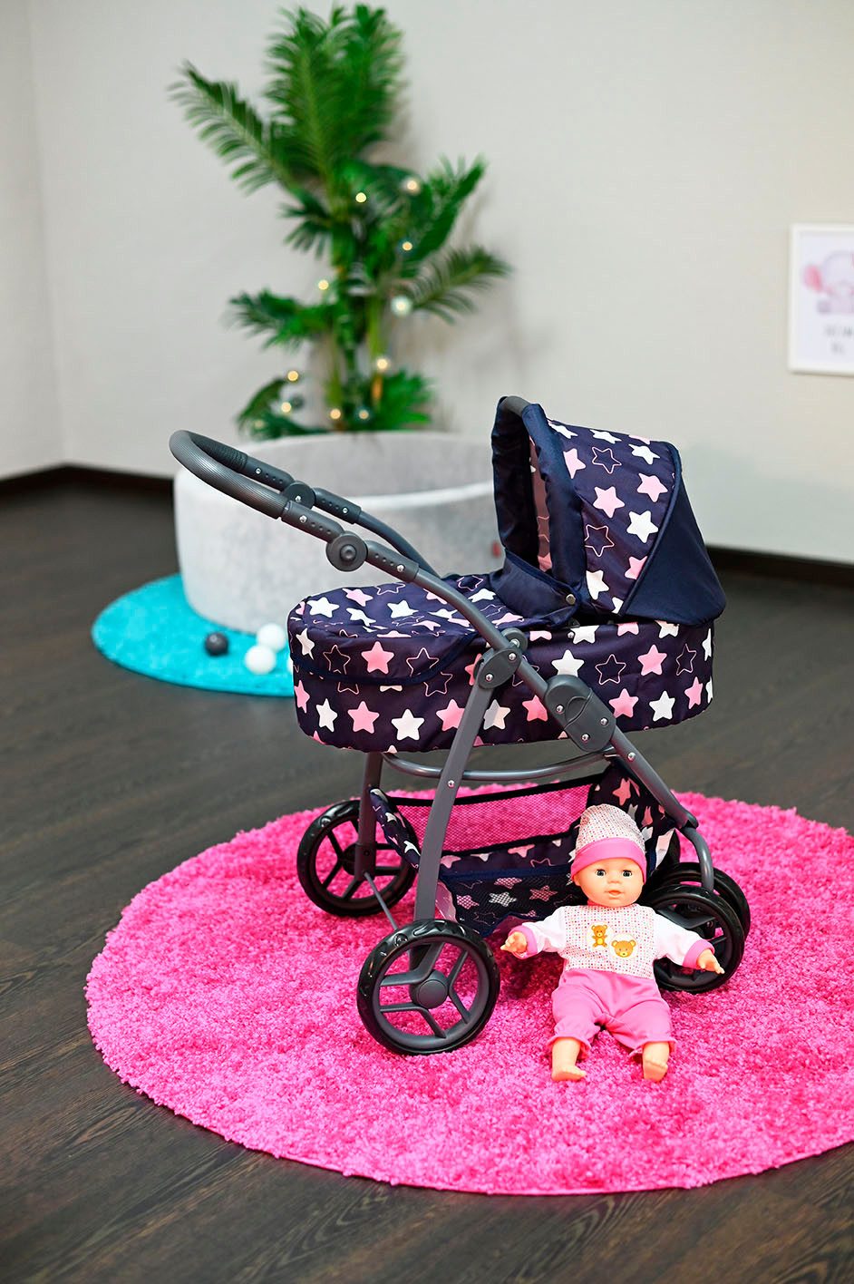 Knorrtoys® Combi-poppenwagen Coco