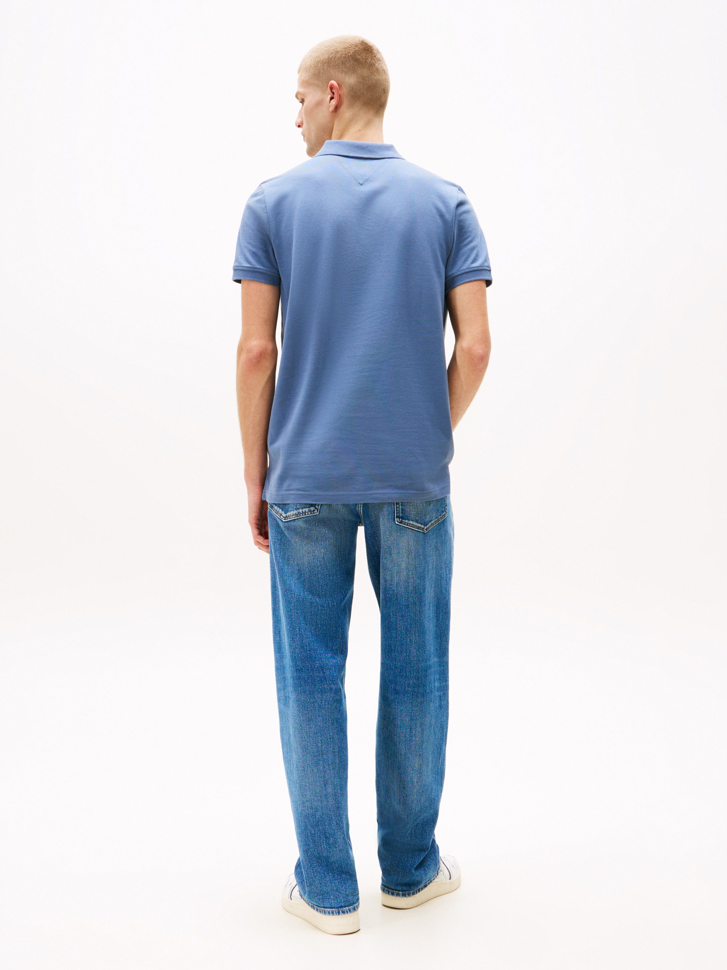 TOMMY JEANS Poloshirt TJM SLIM PLACKET POLO EXT