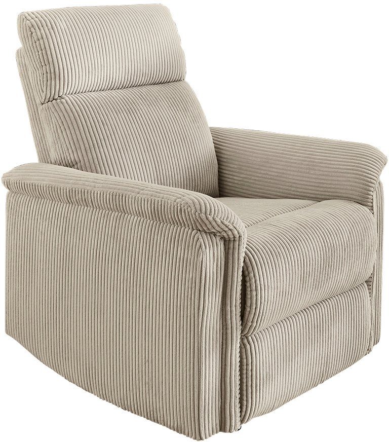 Jockenhöfer Gruppe Fauteuil Juist Ligfunctie met halfautomatische recliner-functie, binnenvering