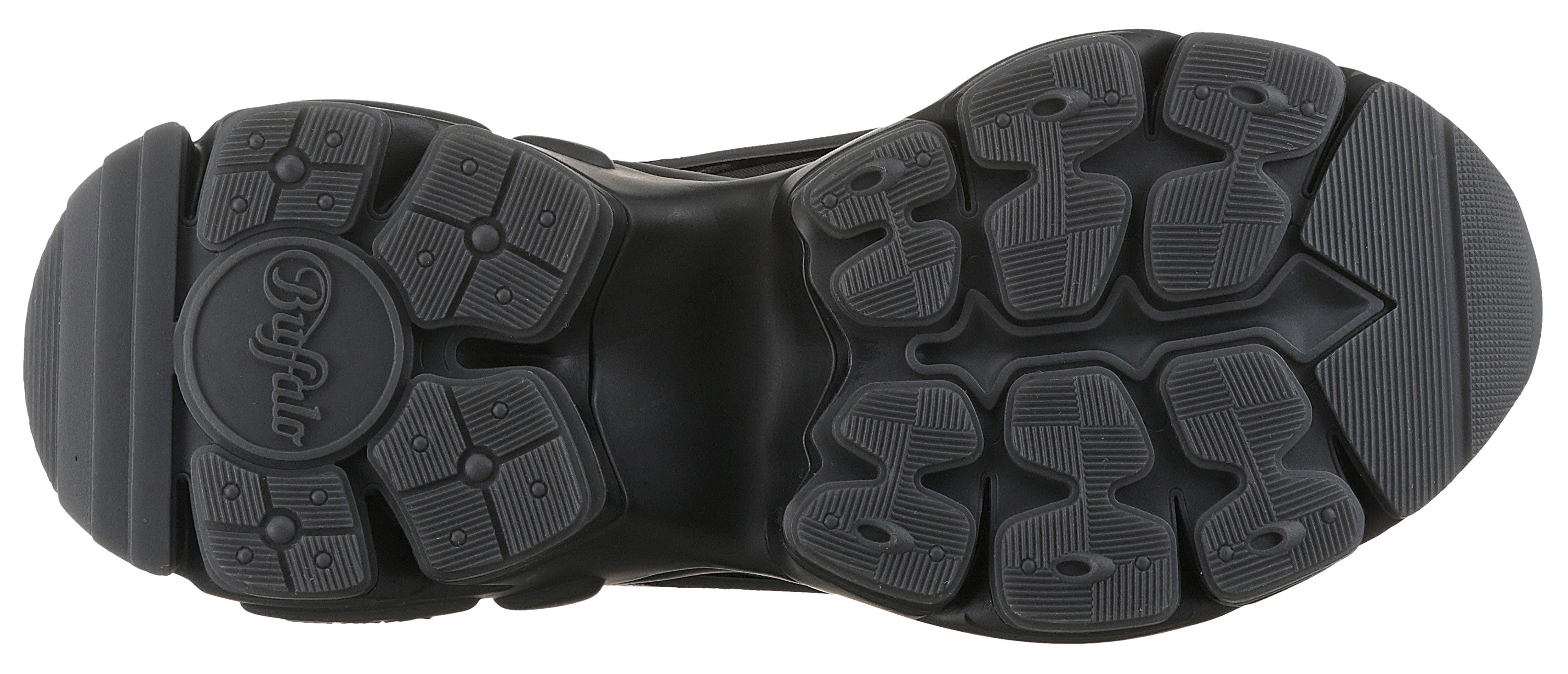 Buffalo Sneakers BINARY in monochrome uitstraling, vrijetijdsschoen, lage schoen, veterschoen