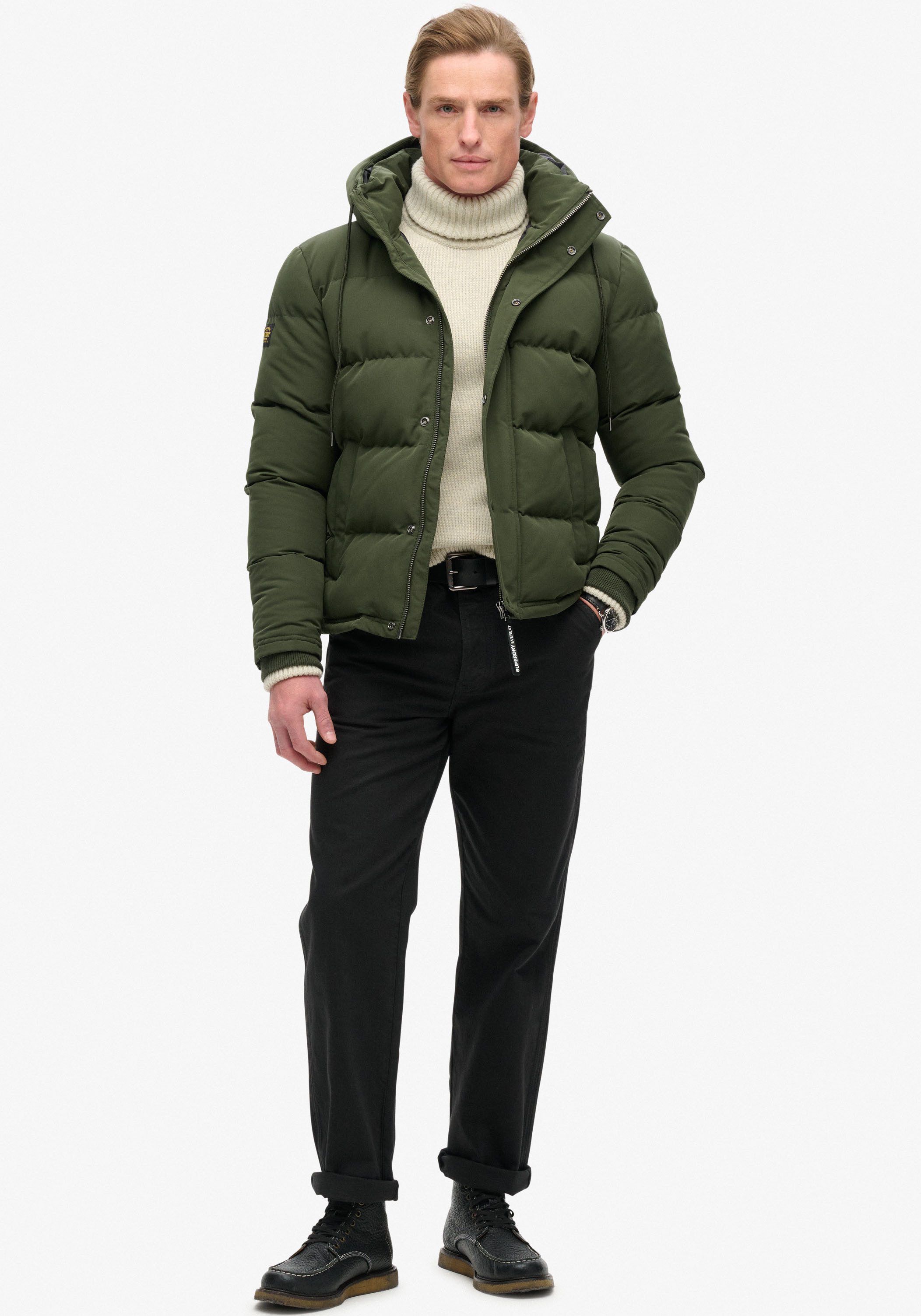 Superdry Gewatteerde jas Everest Hooded Puffer Jacket